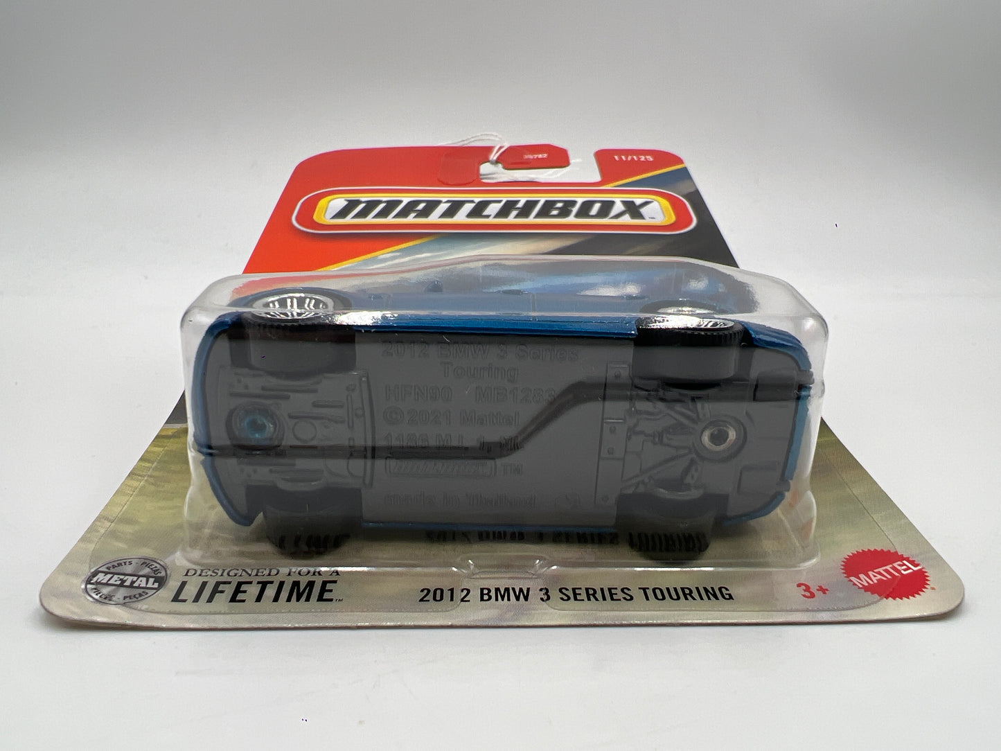 2025 Matchbox #11 2012 BMW 3 Series Touring Blue 213N