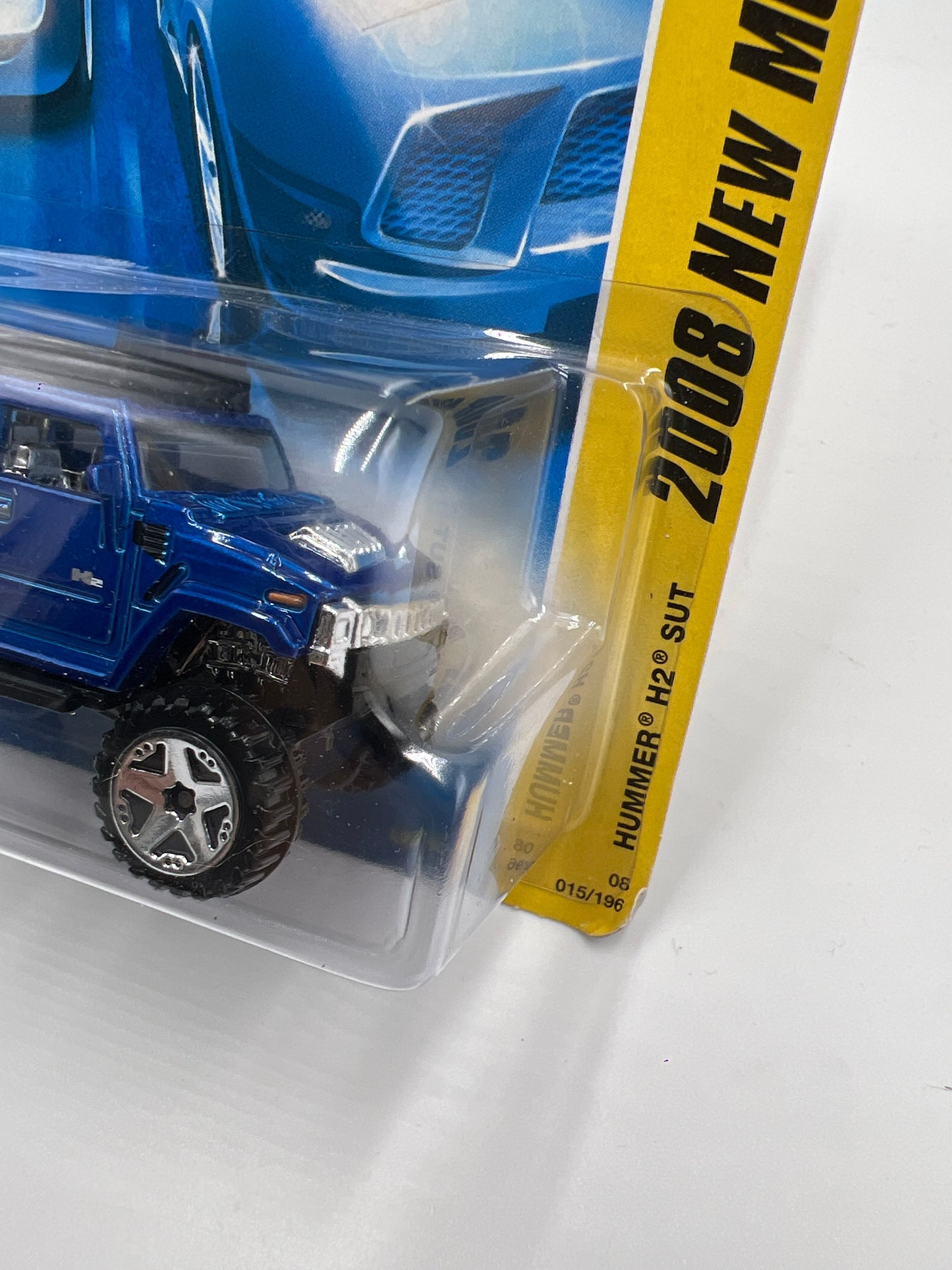 2008 Hot Wheels New Models #15 Hummer H2 SUT Blue 57H