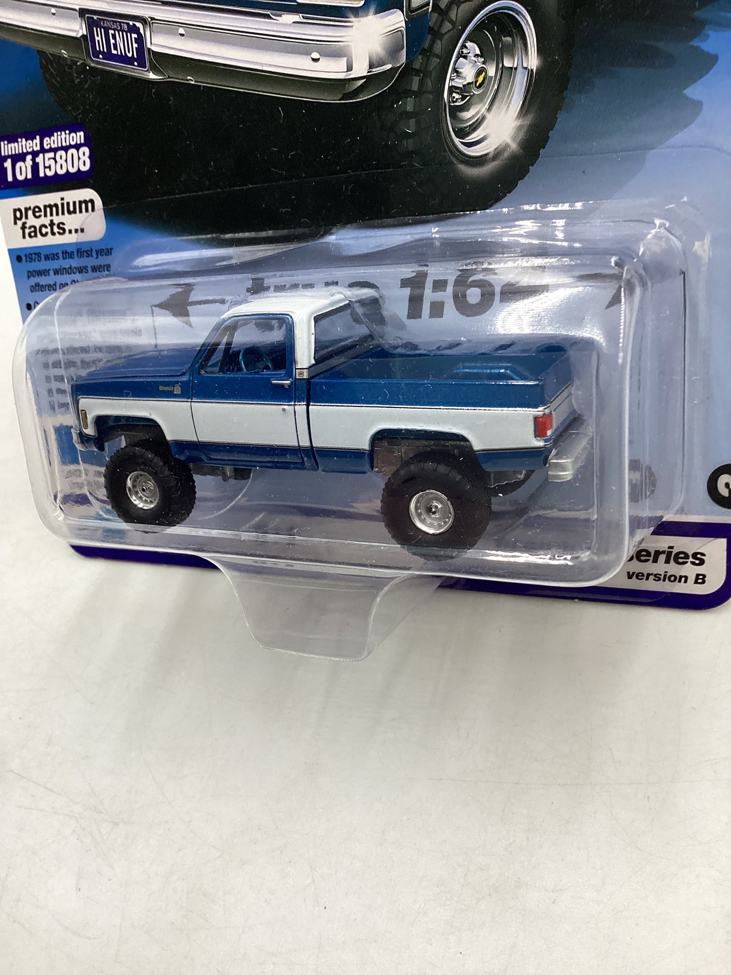 Auto World Muscle Trucks 1978 Chevy K10 Silverado Fleetside 185A