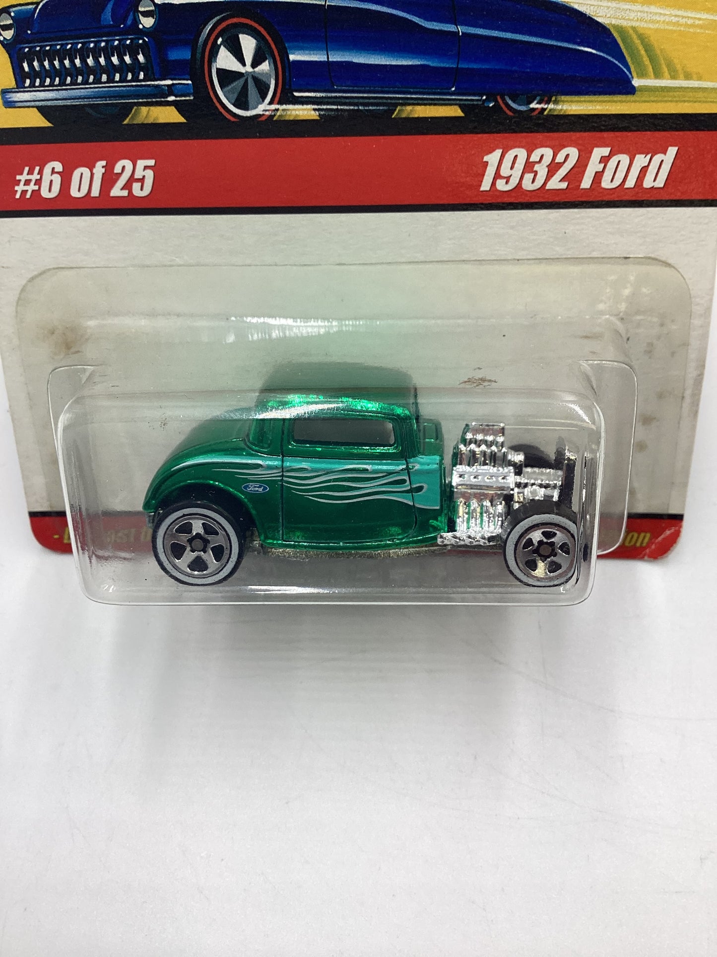 Hot Wheels Classics Series 1 #6 1932 Ford Green