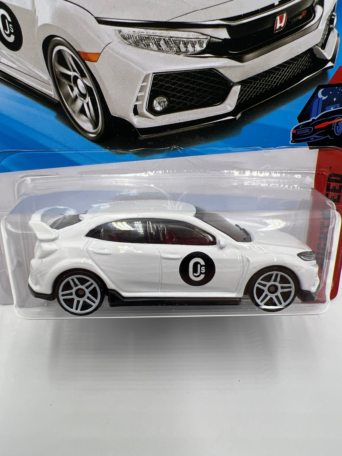 2026 Hot Wheels A Case Nightspeed #11 2018 Honda Civic Type R White 76C