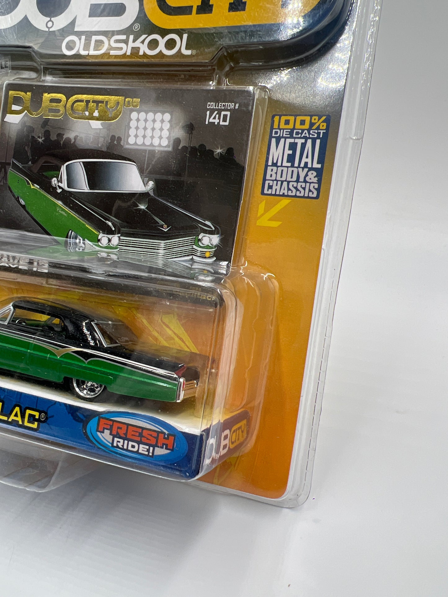 Jada Dub City Old Skool Wave 13 #140 63 Cadillac Green/Black SR