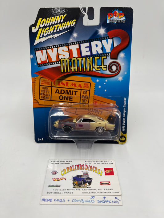 Johnny Lightning Pop Culture Mystery Manitee Release 2 #6 1969 Dodge Charger Daytona 227C