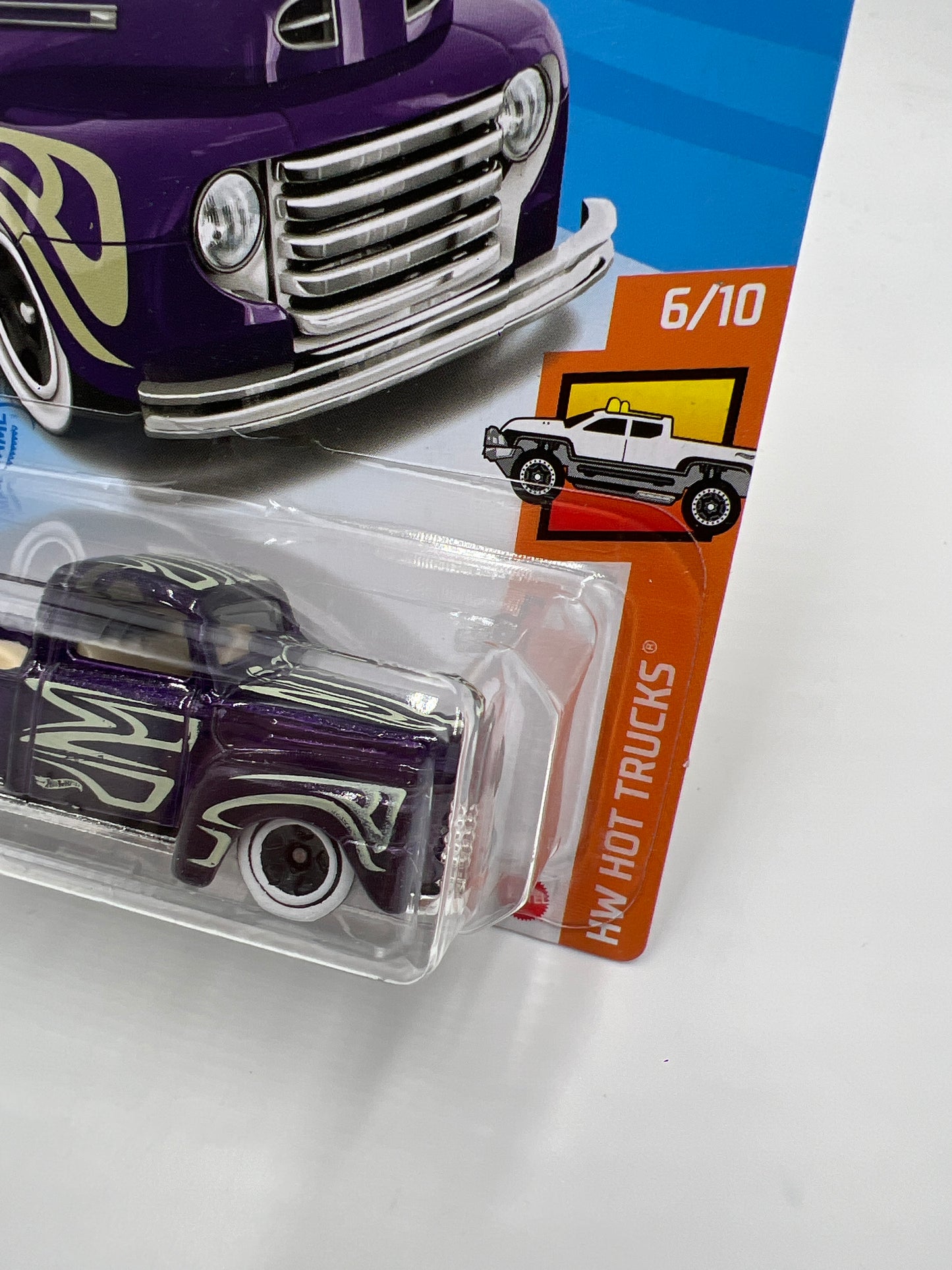 2021 Hot Wheels Hot Trucks #225 49 Ford F1 Purple 30C