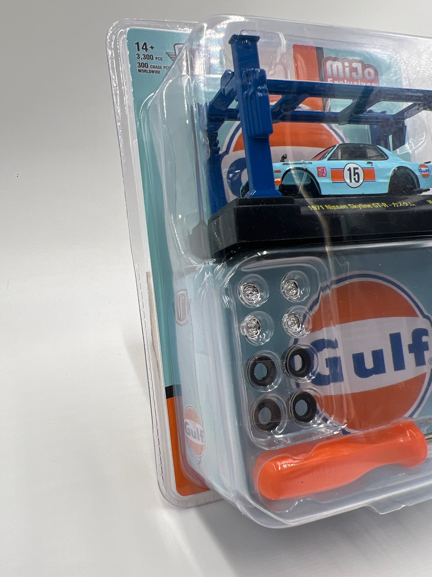 2025 M2 Machines Mijo Exclusives Model Kits 1971 Nissan Skyline GT-R Gulf MJS01 200D