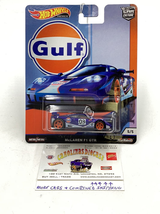 HOT WHEELS GULF McLaren F1 GTR 5/5 245A