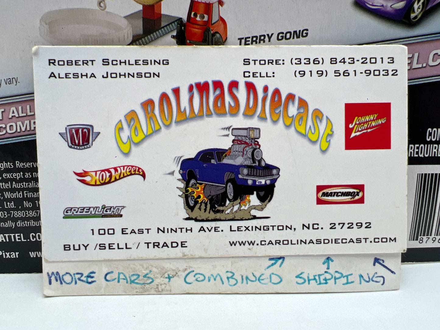 Disney Pixar Cars Tokyo Party Deluxe #5 Terry Gong