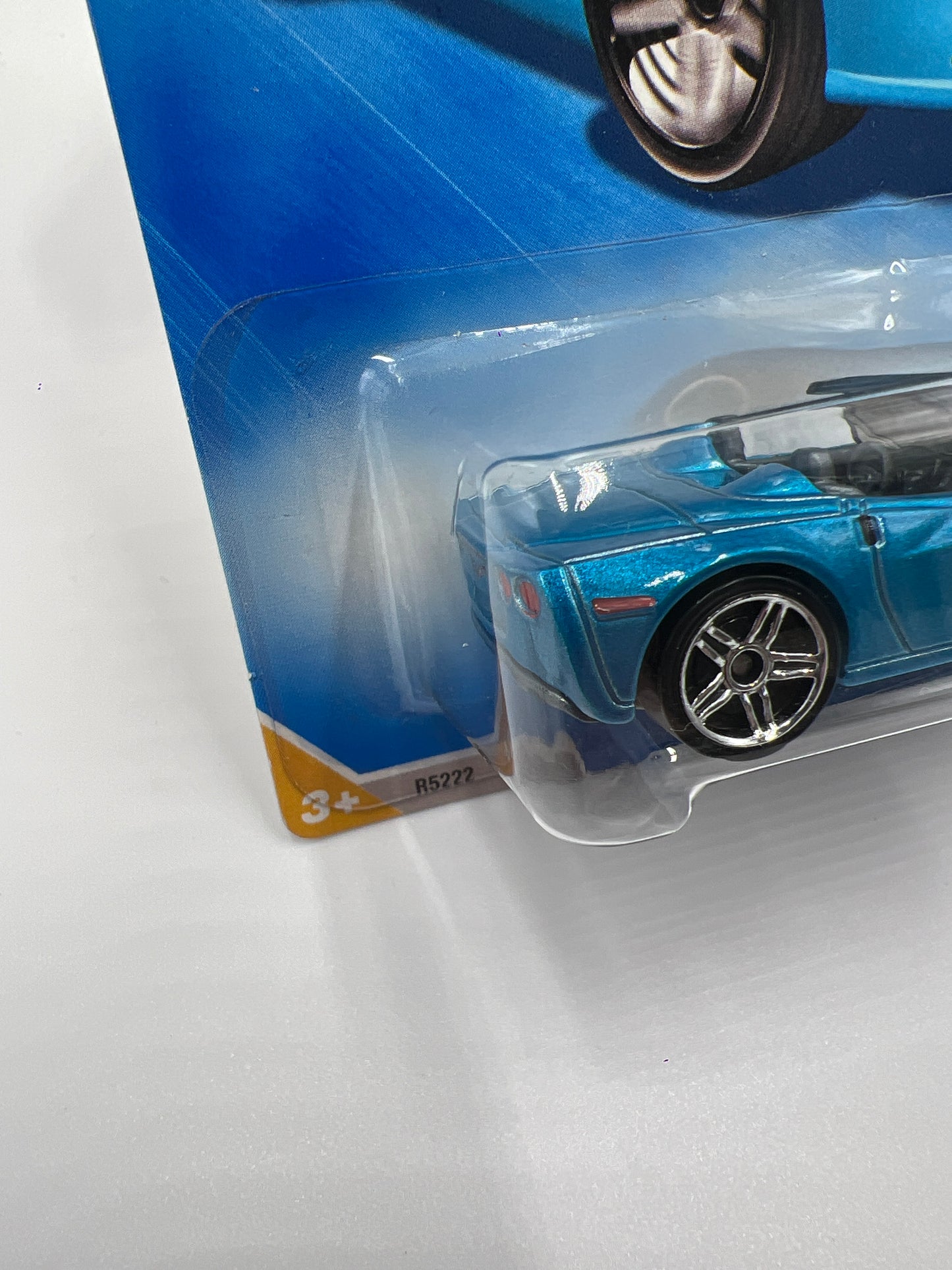 2009 Hot Wheels New Models #3 Corvette C6 Blue 13A