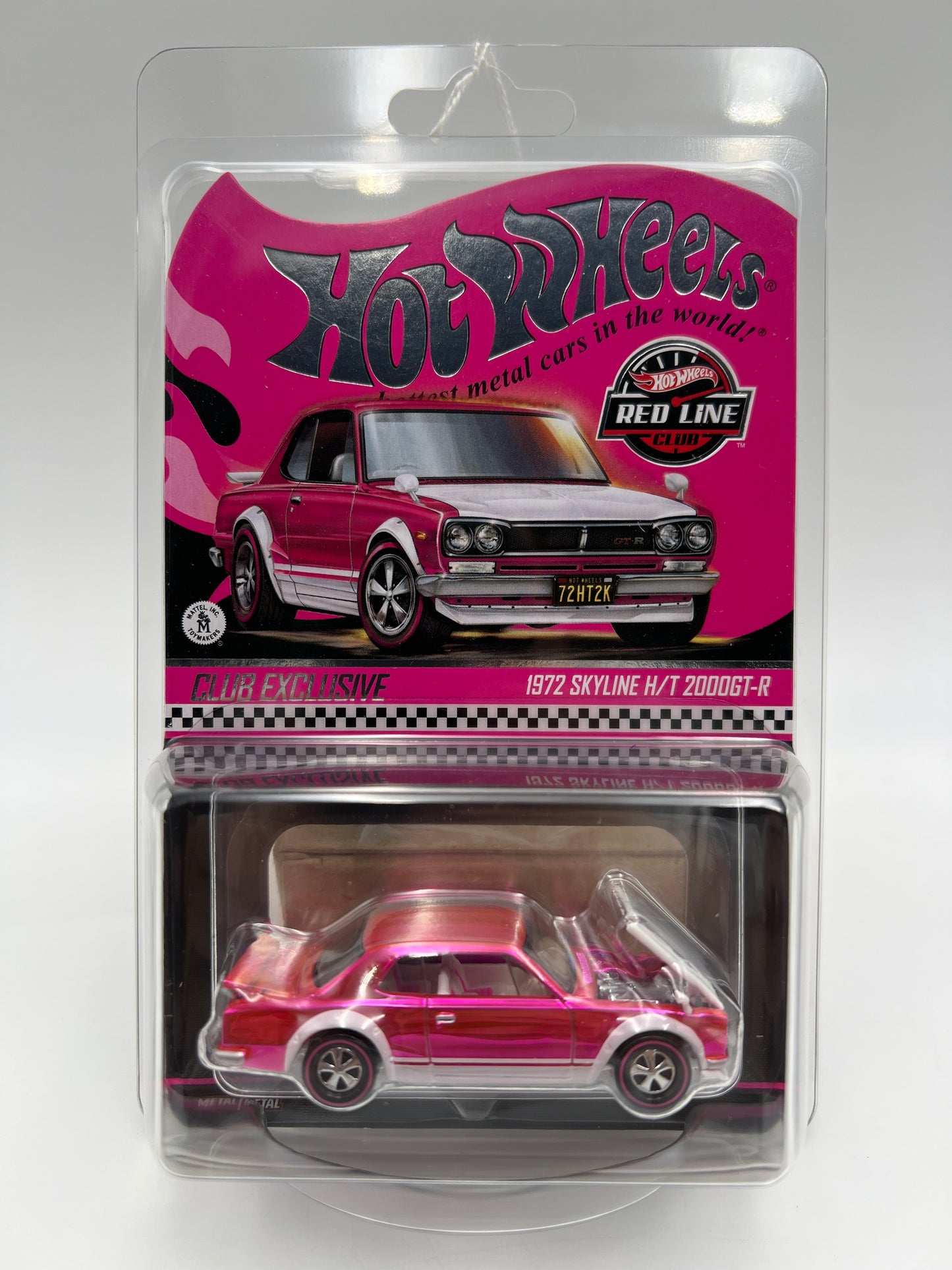 2026 Hot Wheels RLC Club Exclusive 1972 Skyline H/T 2000GT-R Pink W/Protector