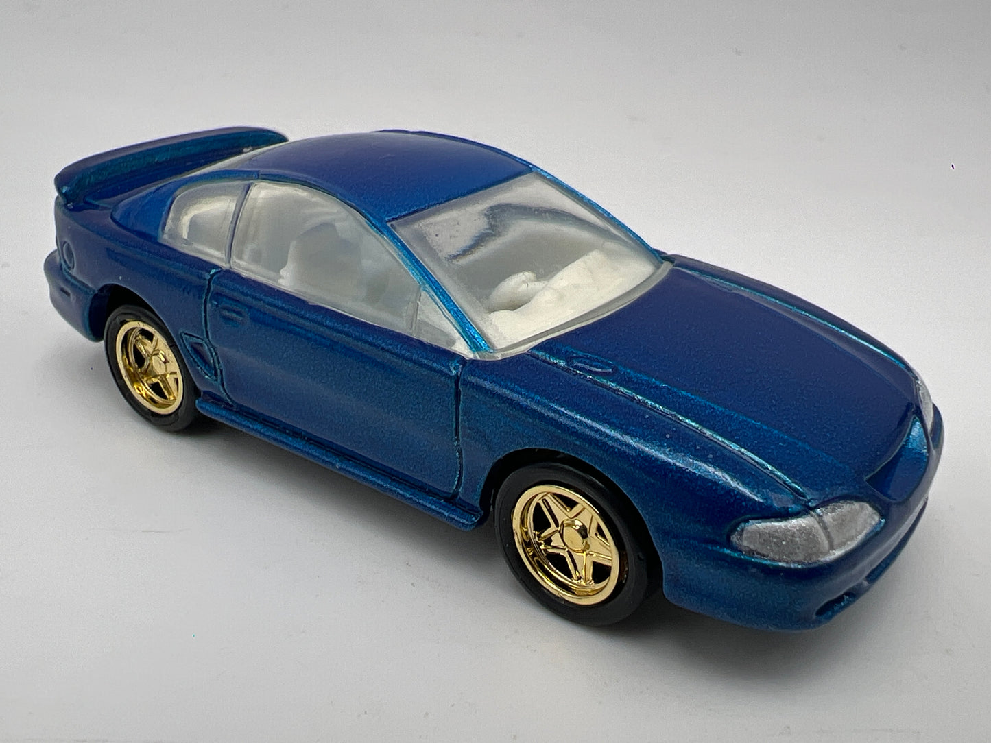 Hot Wheels FAO Schwarz History Of Hot Wheels II Set 96 Mustang GT Coupe Blue Loose