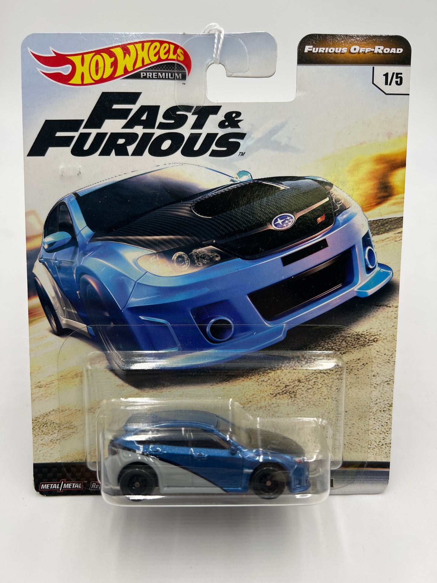 Hot Wheels Fast & Furious Furious Off-Road #1 Impreza WRX STI Blue 246A