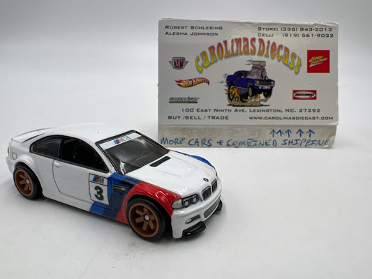 Hot Wheels Diorama Premium BMW M3 E46 White Loose