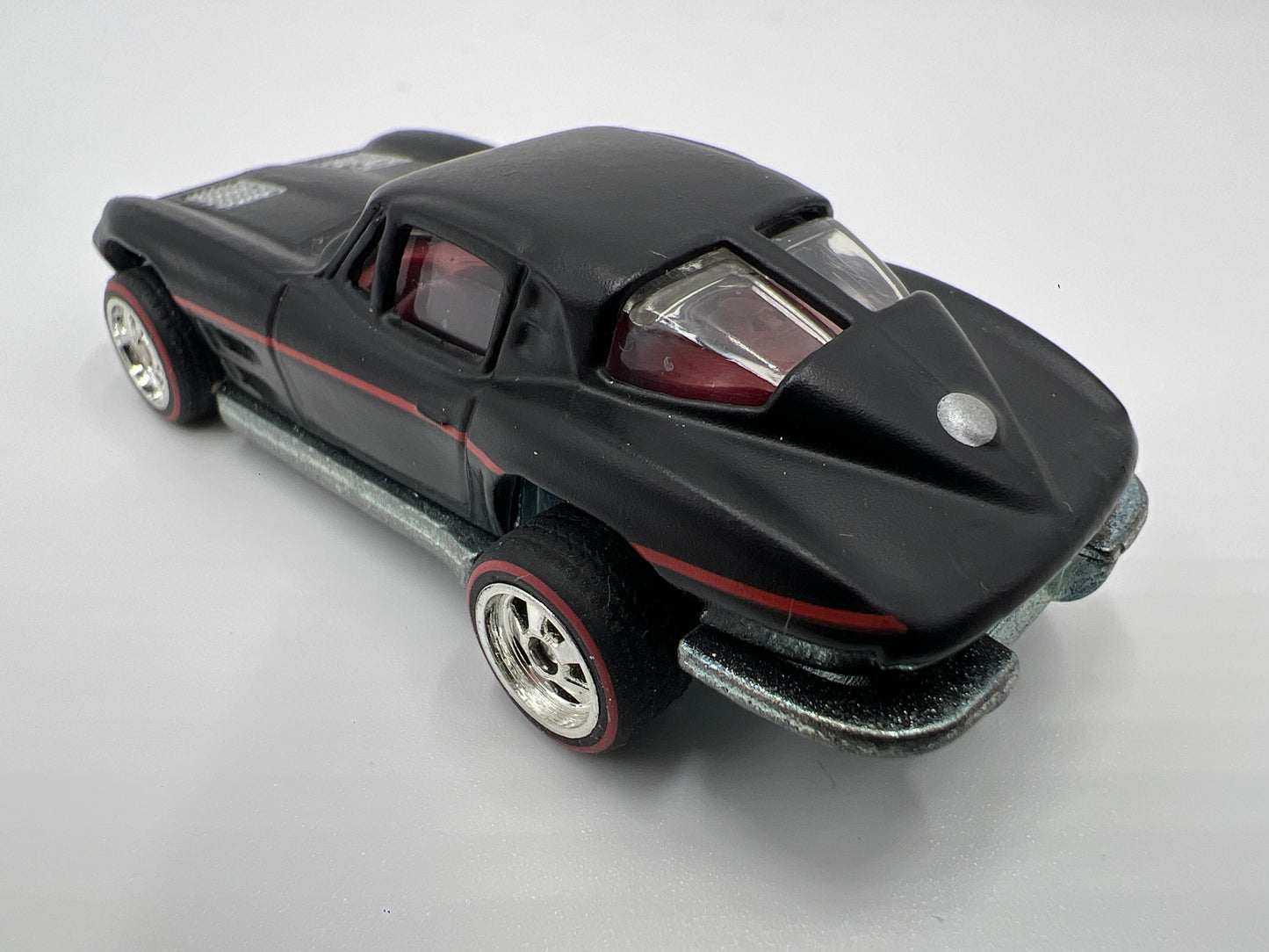 Hot Wheels 1/64 Larrys Garage Premium Corvette Stingray Matte Black Loose