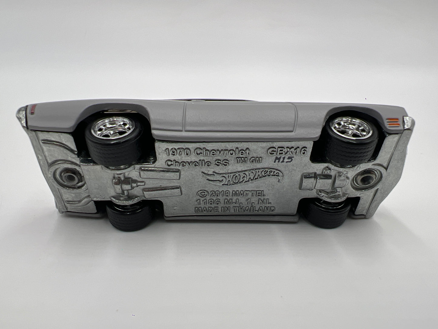Hot Wheels 1/64 Premium Fast & Furious 1/4 Mile Muscle 1970 Chevrolet Chevelle SS Primer Gray Loose