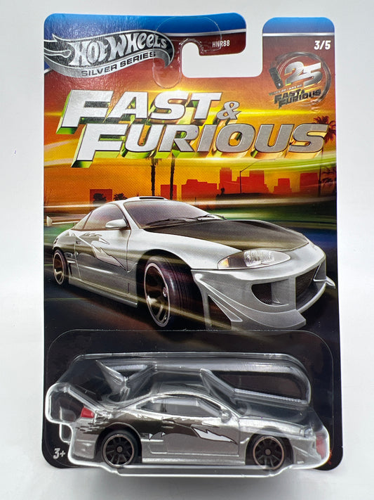 2026 Hot Wheels Silver Series Fast & Furious #3 1995 Mitsubishi Eclipse 73A