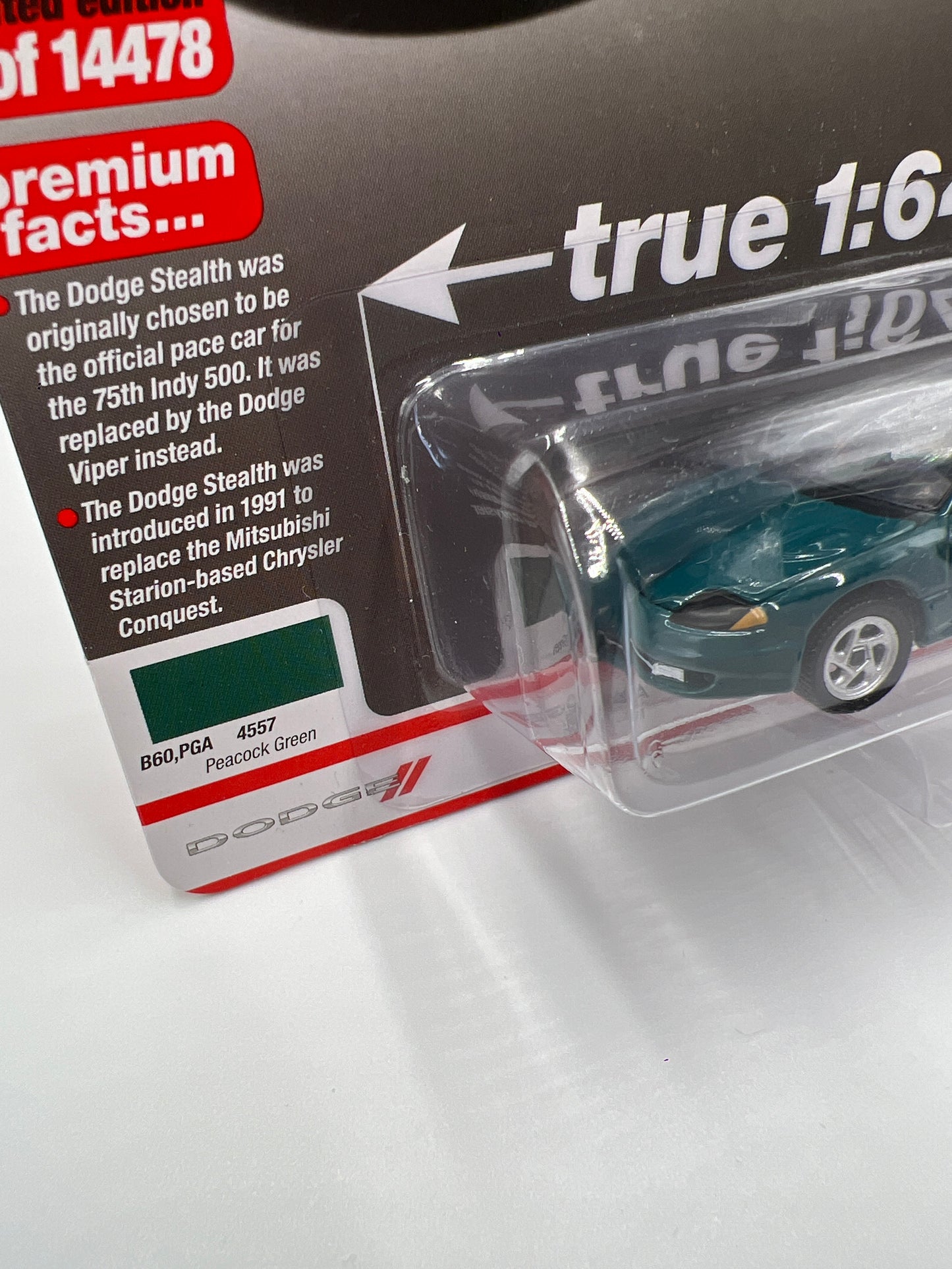 Auto World Modern Muscle Release 4 Version B 1993 Dodge Stealth R/T Peacock Green 221E