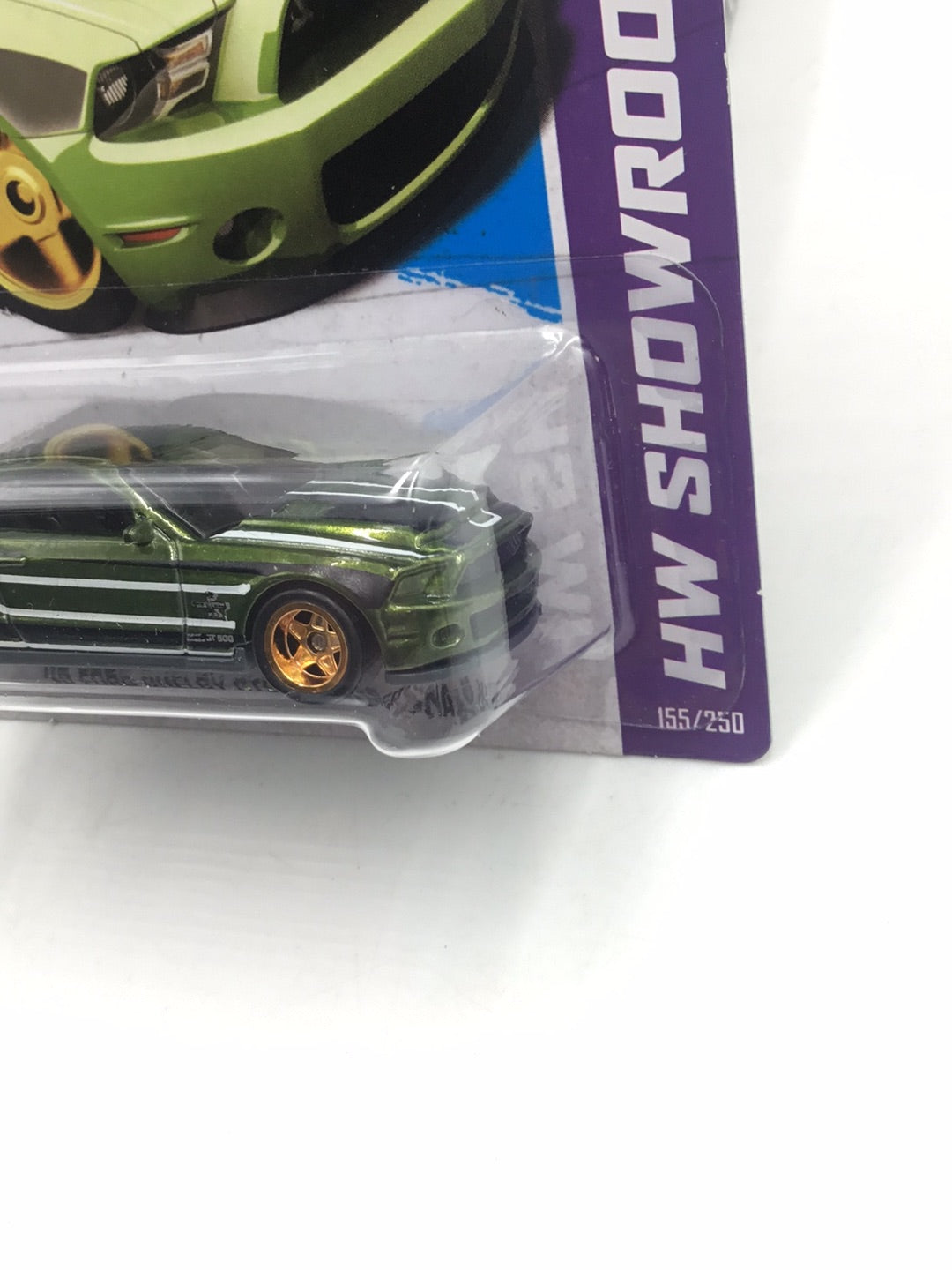 2013 hot wheels super treasure hunt #155 10 Ford Shelby GT500 Supersnake W/Protector