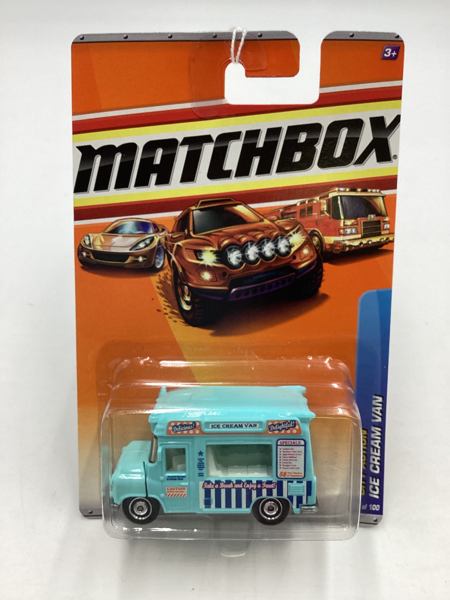 Matchbox 2010 City Action Ice Cream Van #63 207E