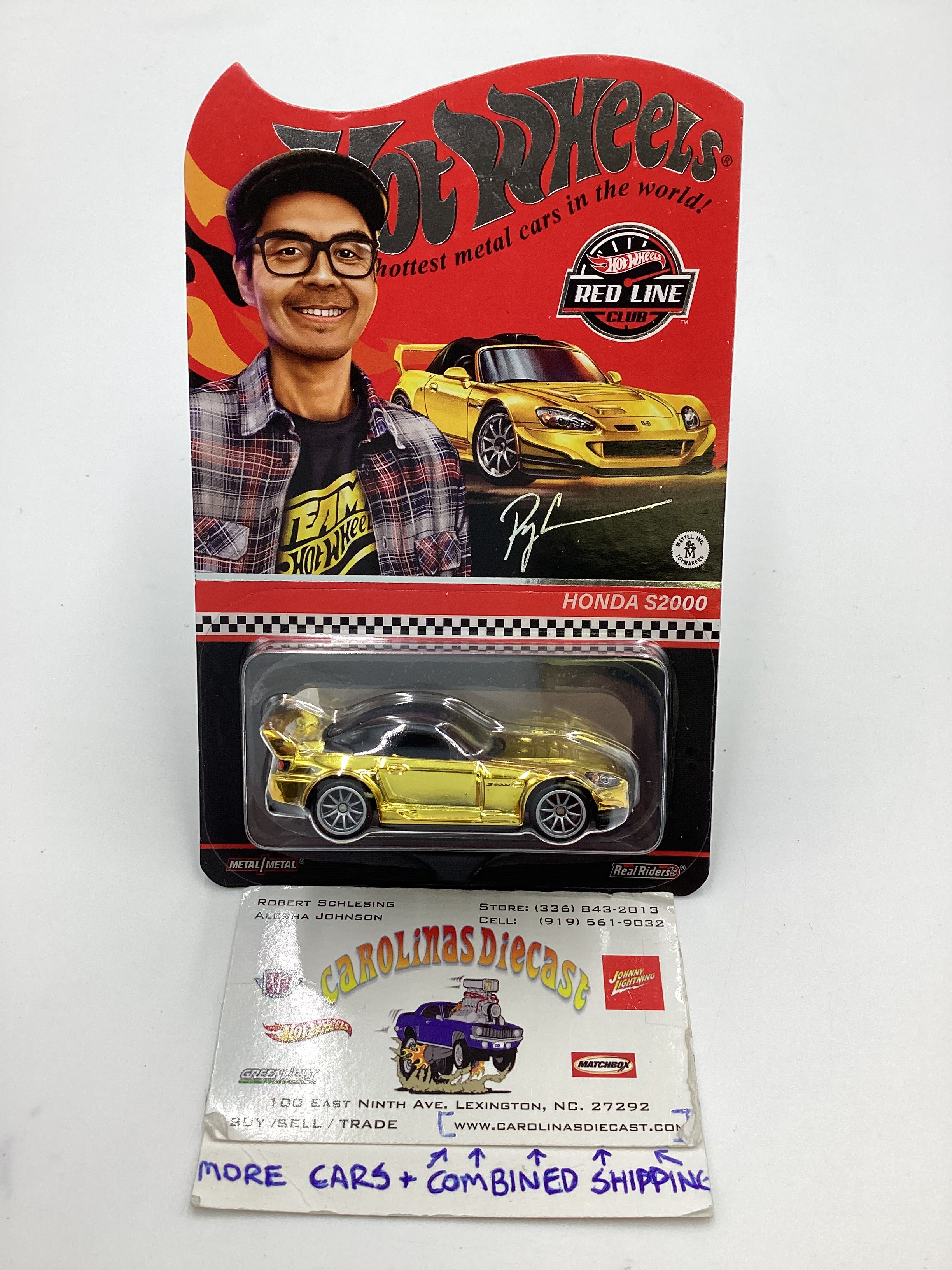 Hot top Wheels RLC Exclusive Honda S2000 #03117/30,000 and skyline 2000 GTR