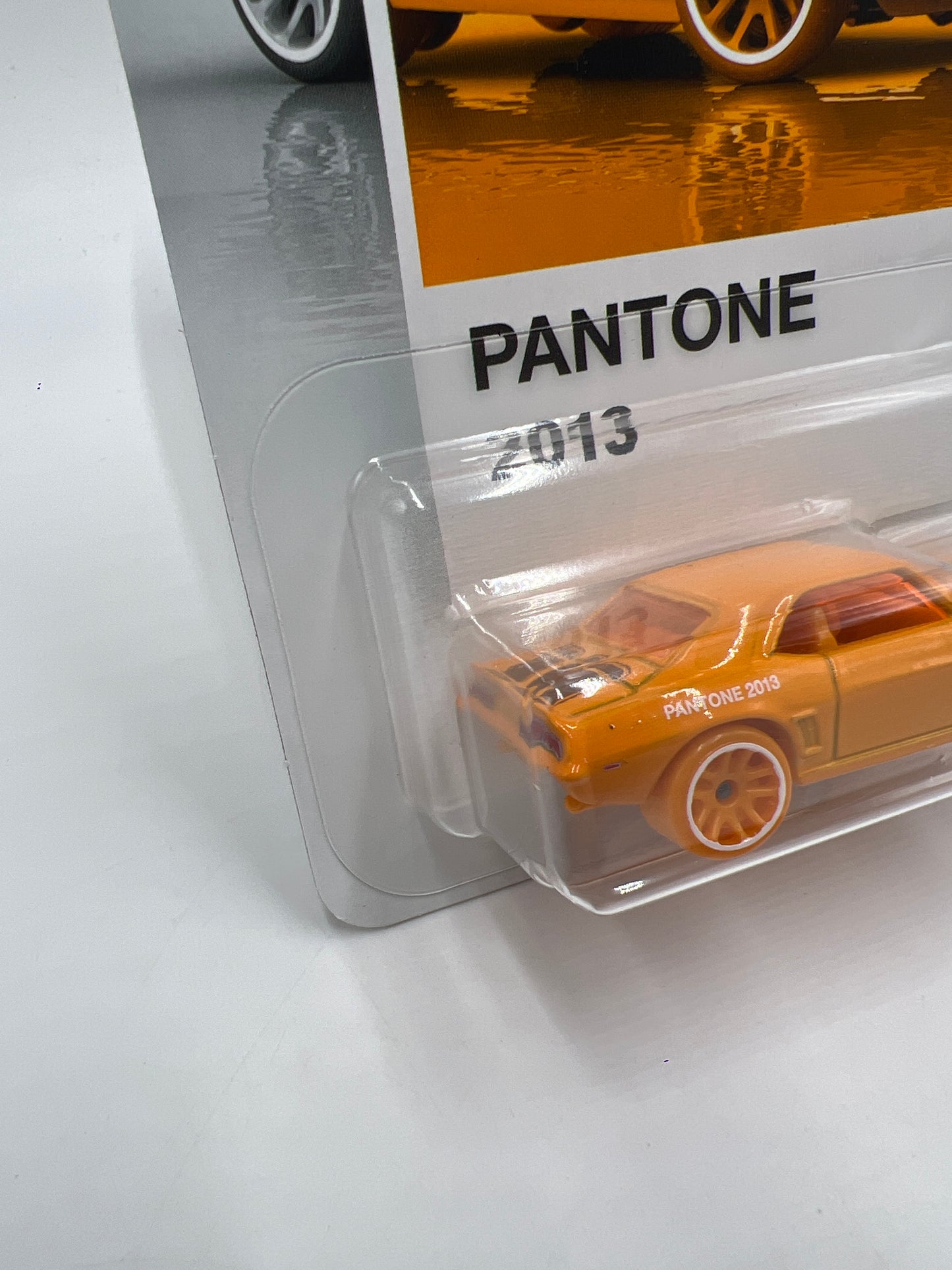 Hot Wheels Silver Series Pantone 2013 #5 69 Copo Camaro Orange 154C