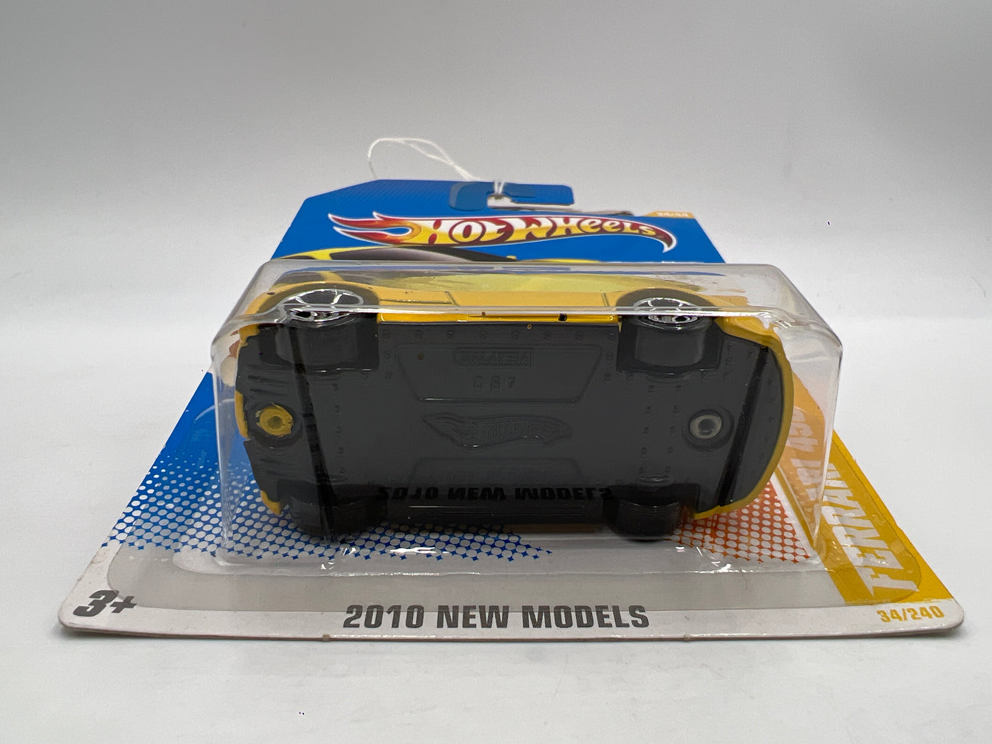 2010 Hot Wheels New Models #34 Ferrari 458 Italia Yellow SR
