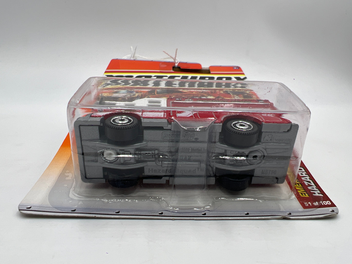 Matchbox Emergency Response #51 Hazard Squad Hazmat Red 216J