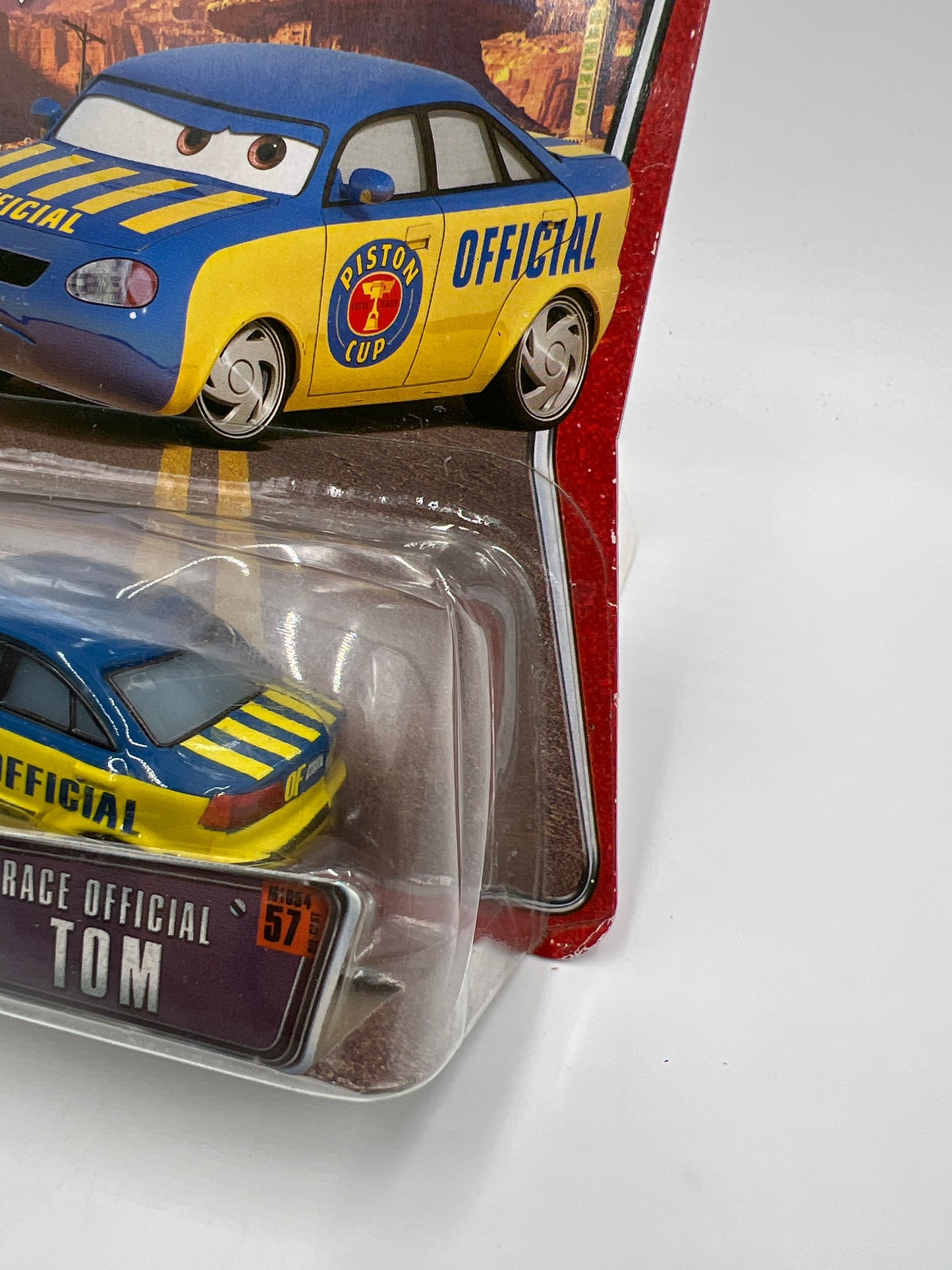 Disney Pixar The World Of Cars #57 Race Official Tom 138jF