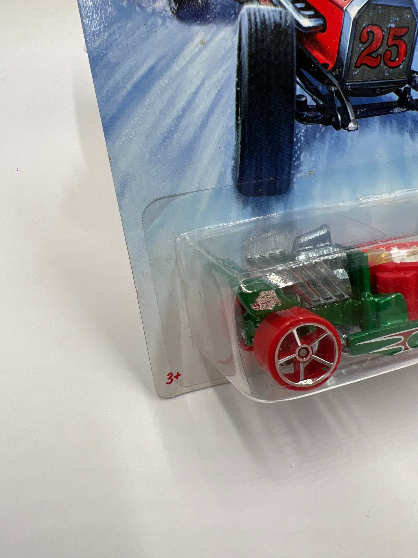 2014 Hot Wheels Holiday Hot Rods #6 Hot Tub Green/Red 150D