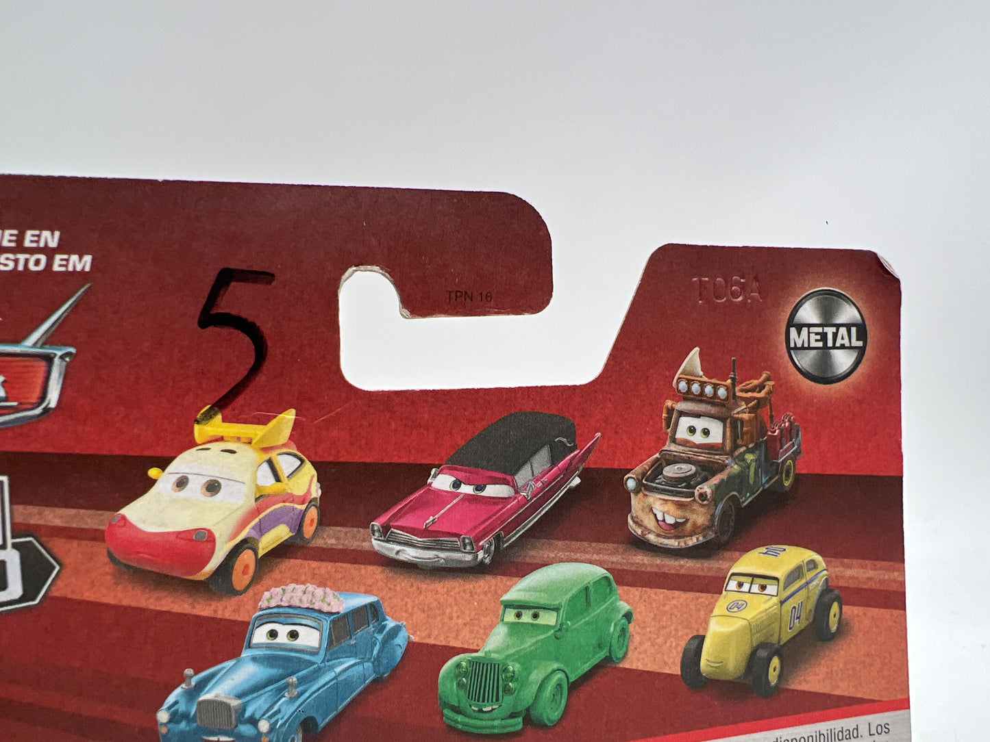 Disney Pixar Cars On The Road Lightning McQueen Deputy Hazard W/Slime