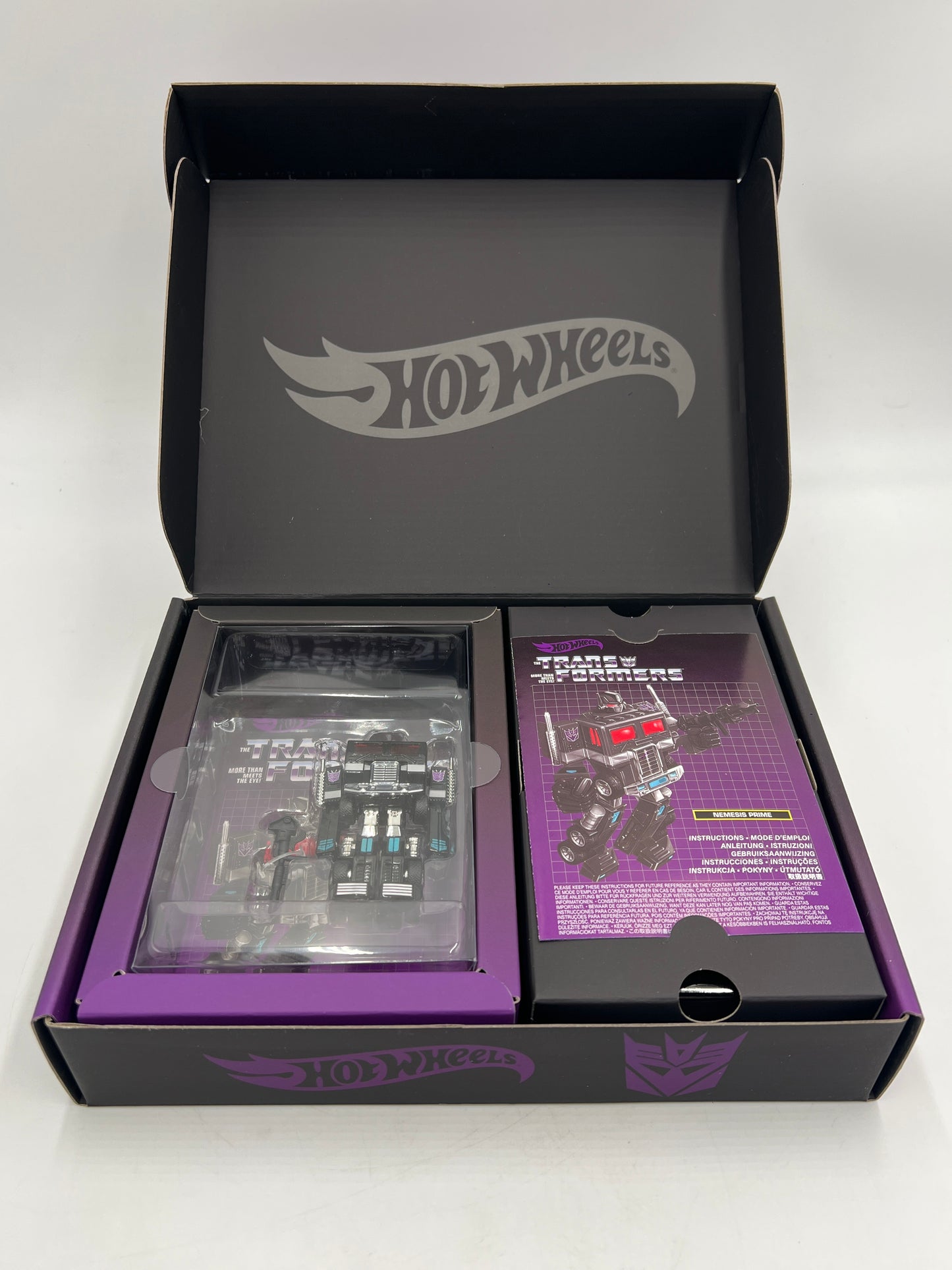 2025 Hot Wheels RLC Transformers Evil Incarnate Nemesis Prime