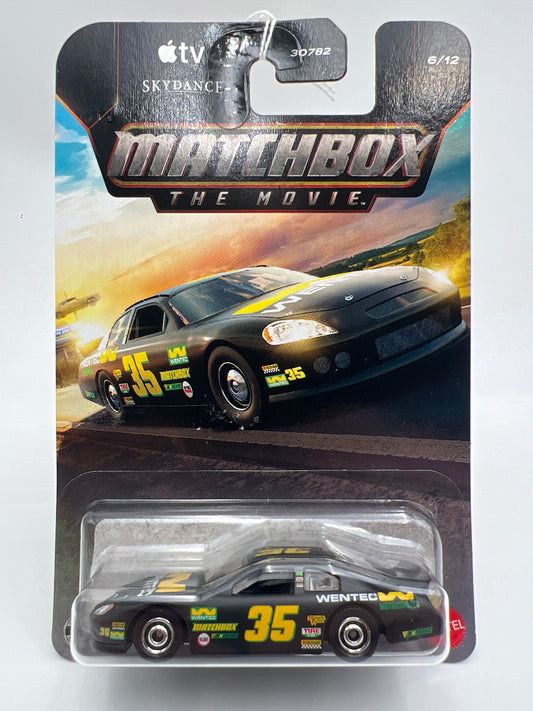 Matchbox The Movie #6 Chevy Stock Car Black