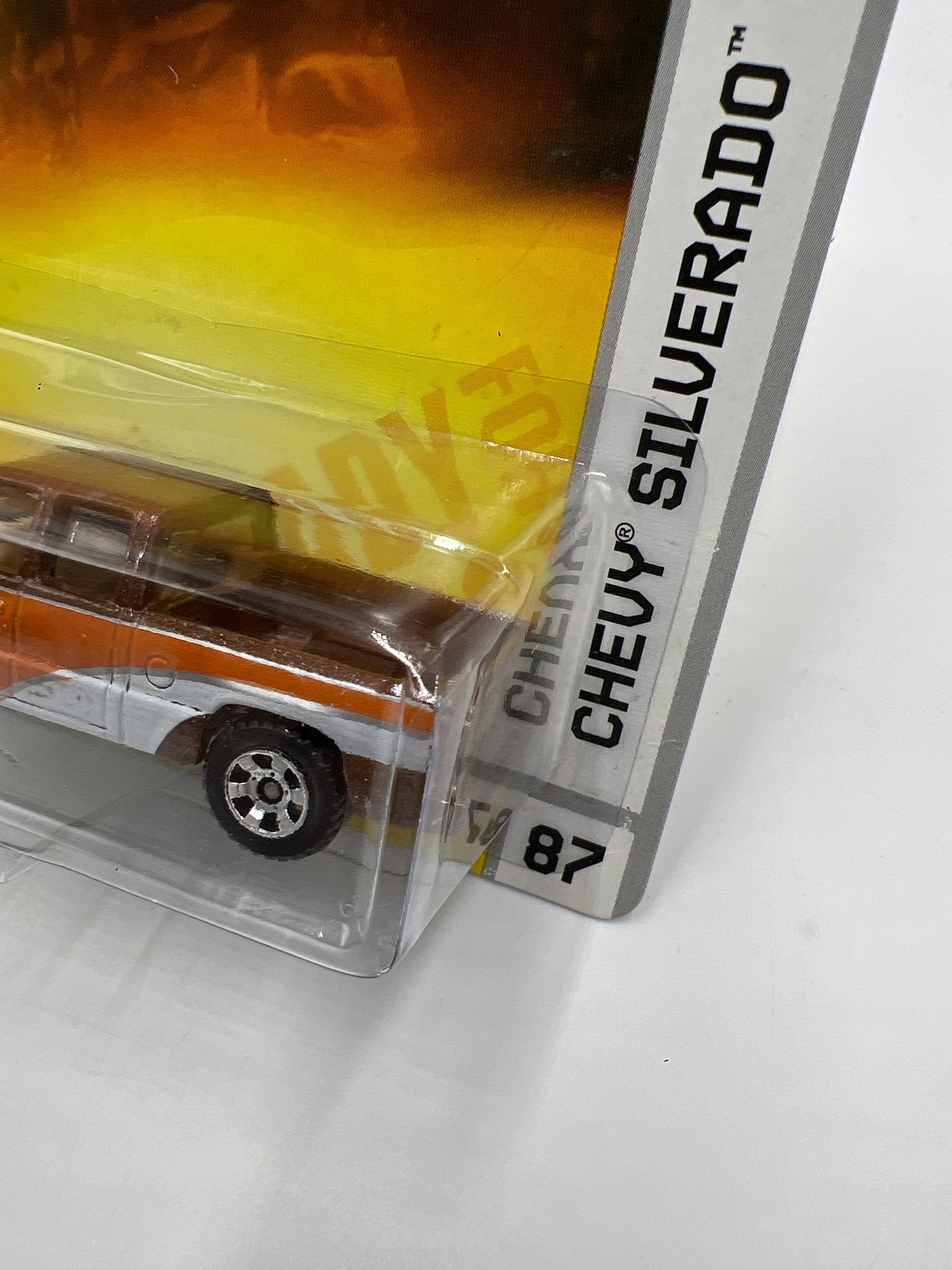 Matchbox Outdoor Adventure #87 Chevy Silverado Orange/Brown 209D