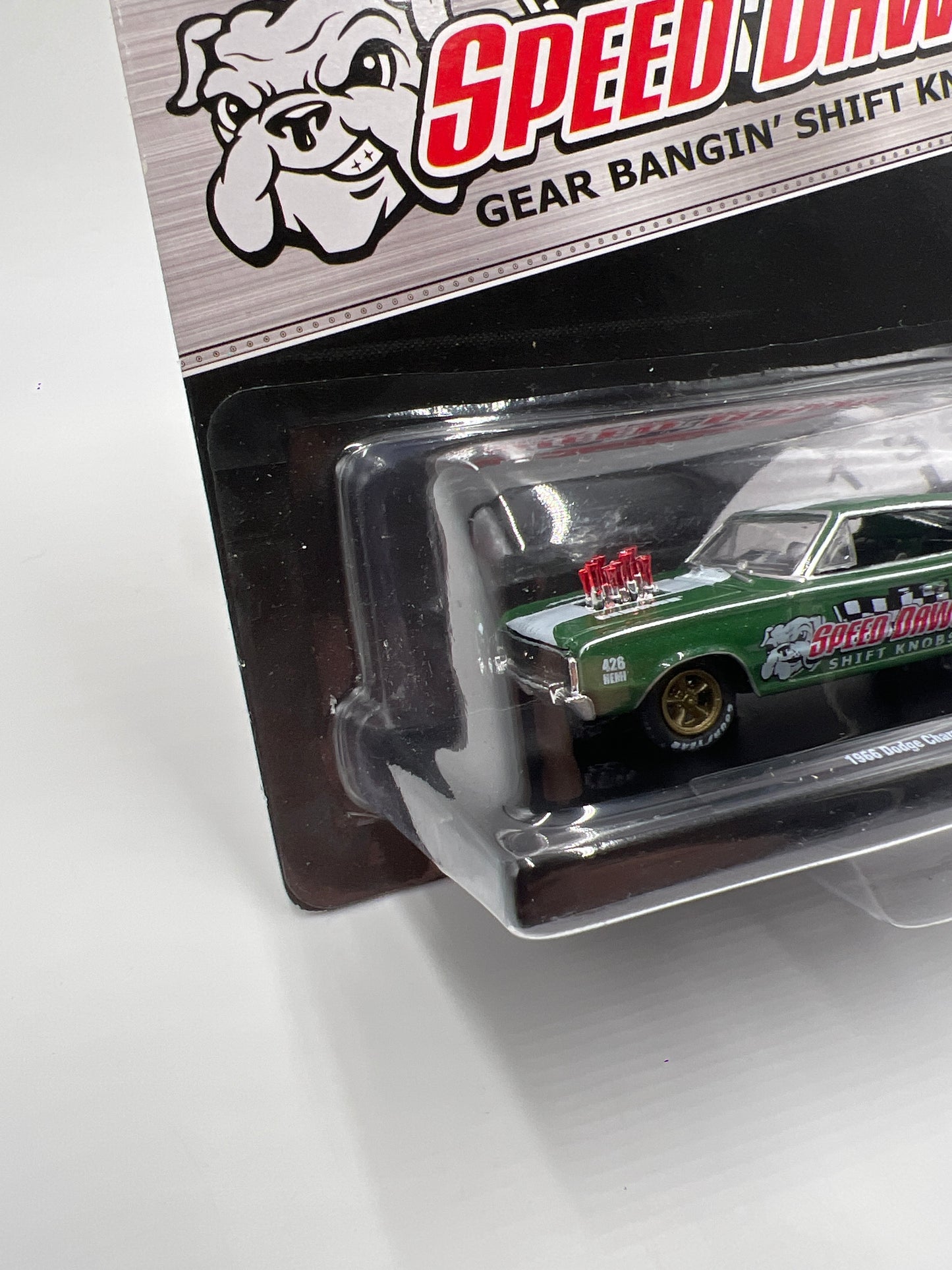 M2 Machines Auto Drivers 1966 Dodge Charger Hemi Green Speed Dawg R92 188N