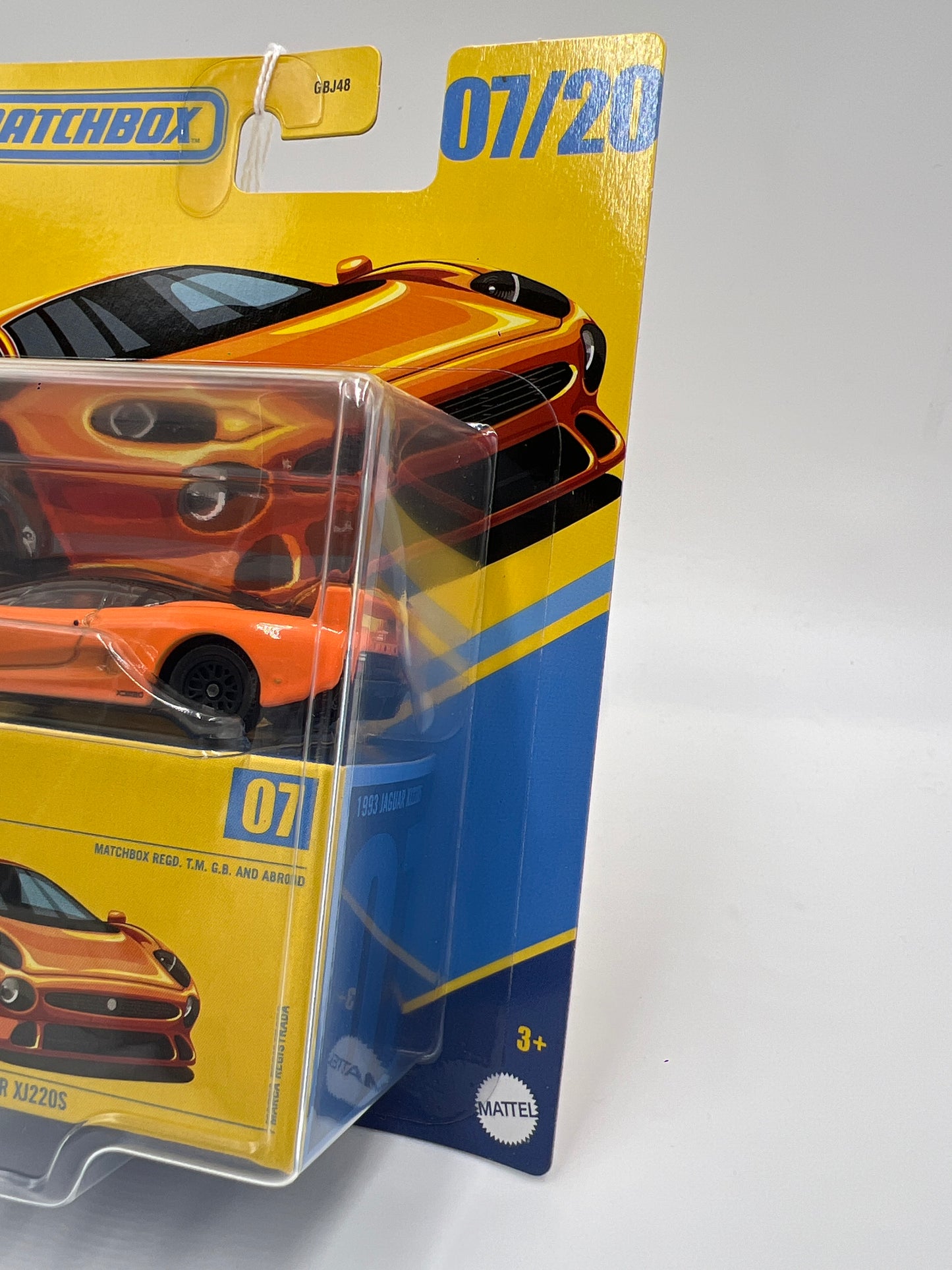2025 Matchbox Collectors #7 1993 Jaguar XJ220S Orange 169K