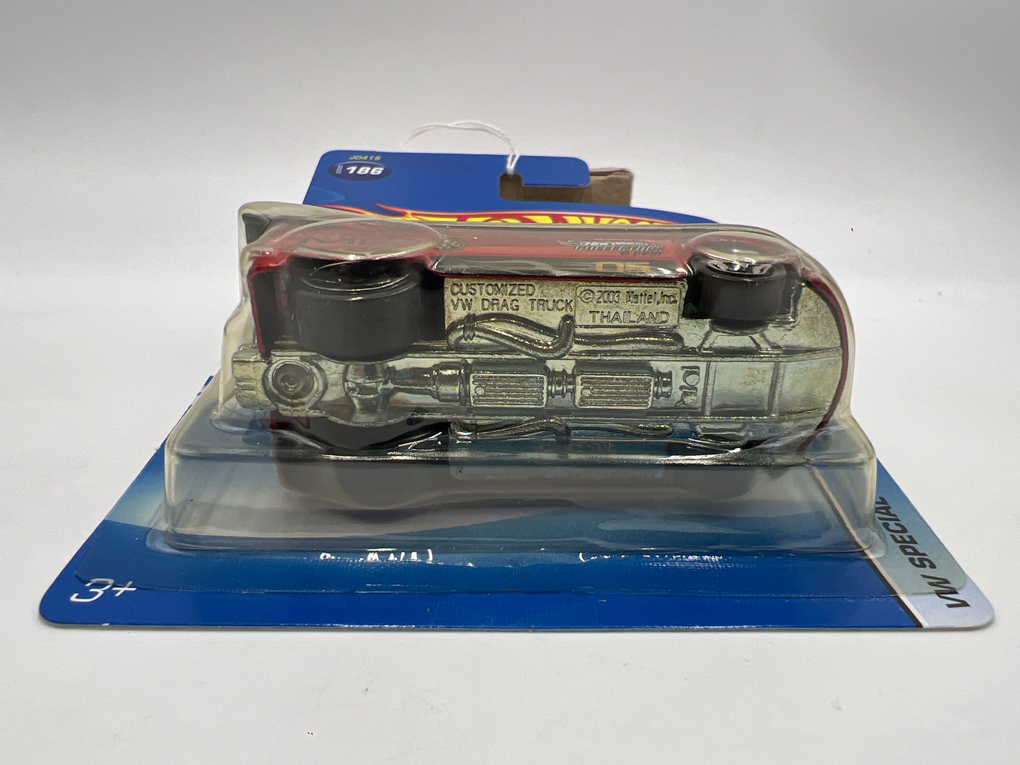 2005 Hot Wheels Mattel Creations VW Special #186 Customized VW Drag Truck Red 159A