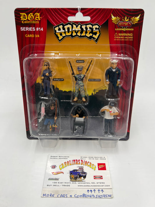 DGA Collectibles Homies Legend Series #14 Card 3/4 223G