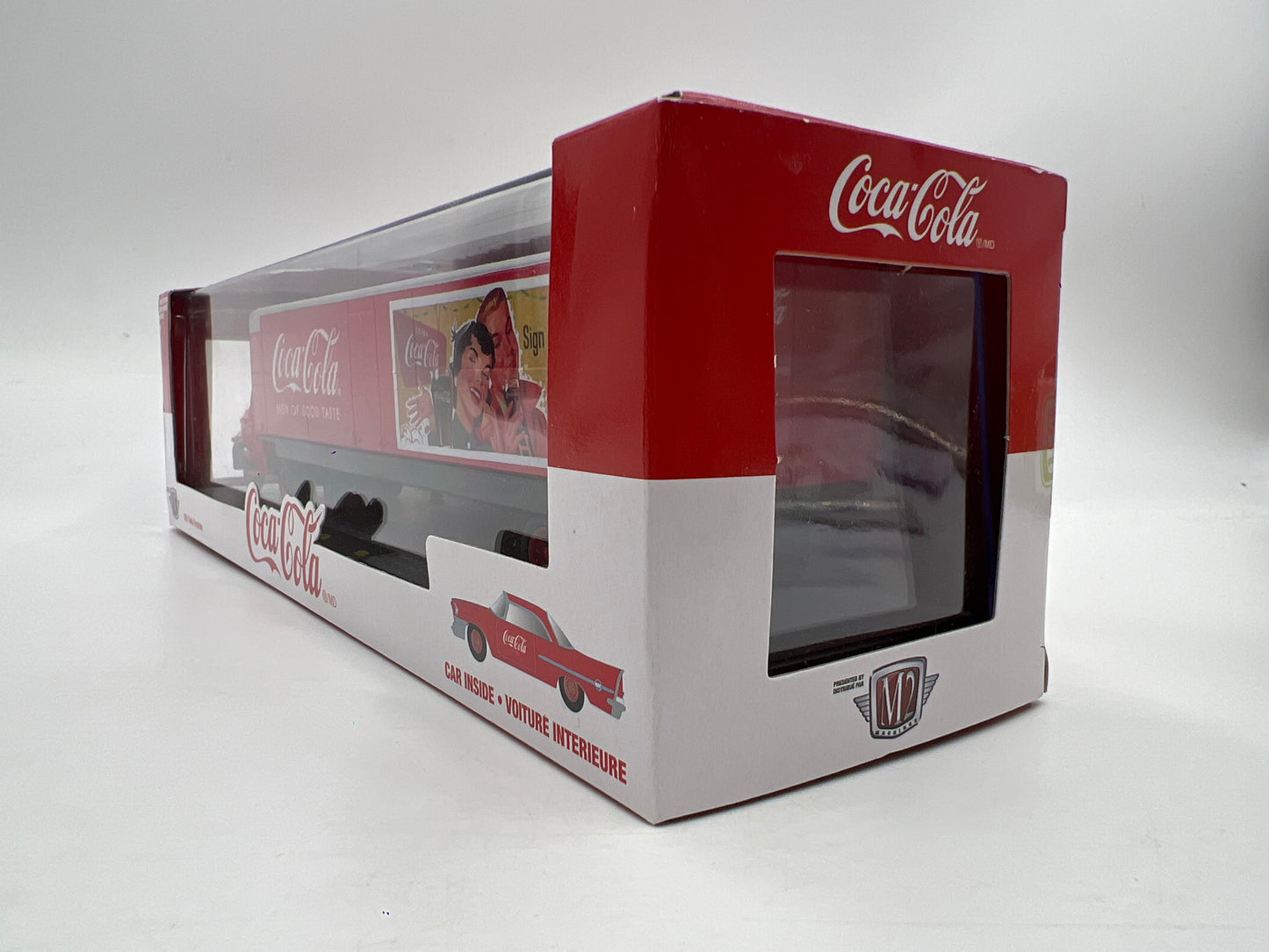 M2 Machines Auto Haulers Coca Cola 1957 Dodge COE & 1957 Chrysler 300C 50S01