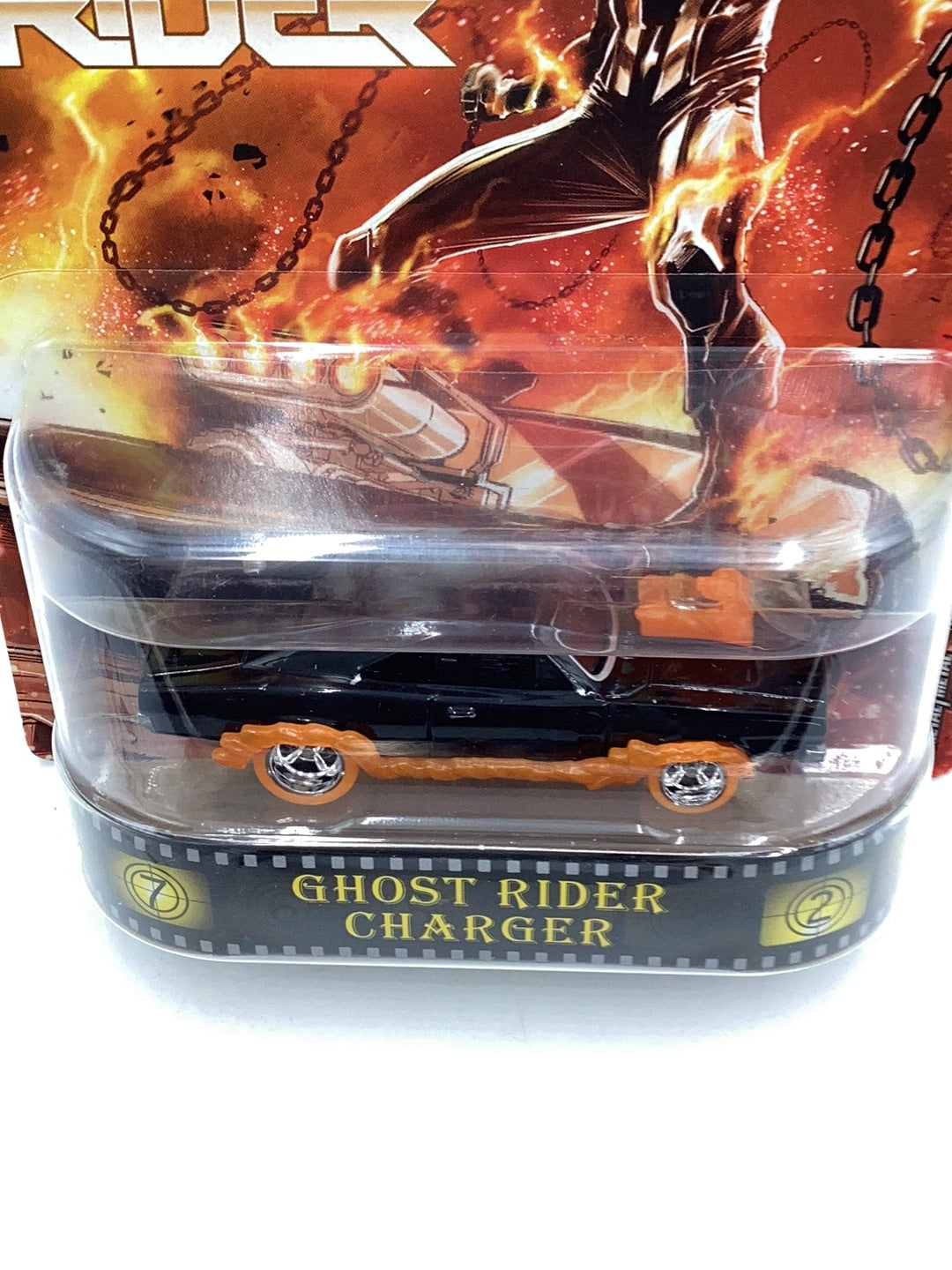2018 Hot wheels retro entertainment Ghostrider Charger card