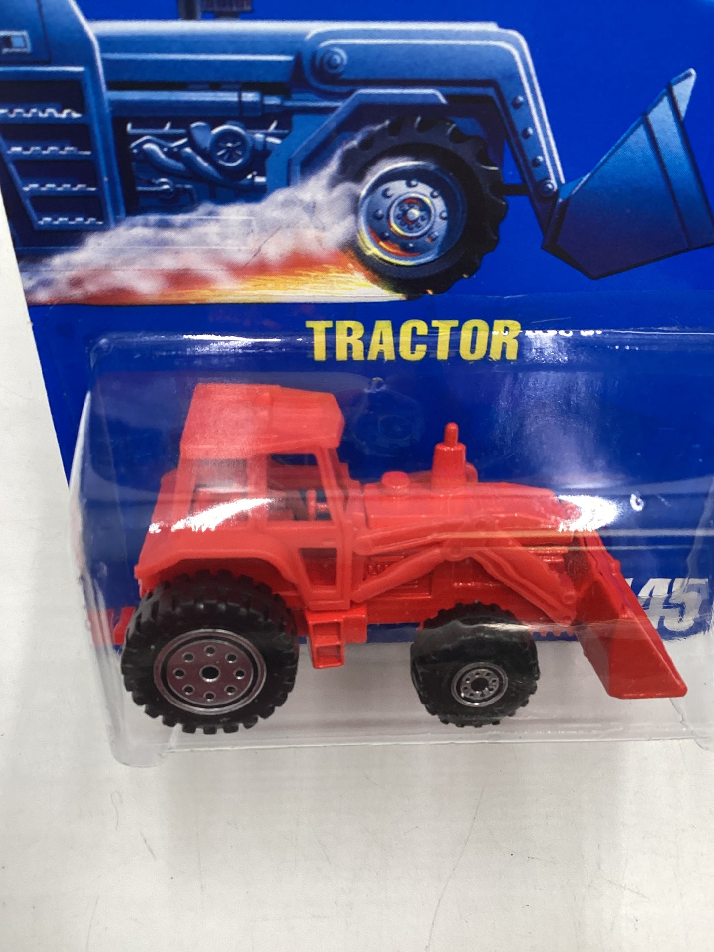 Hot Wheels Blue Card New Model Collector No. 145 Tractor