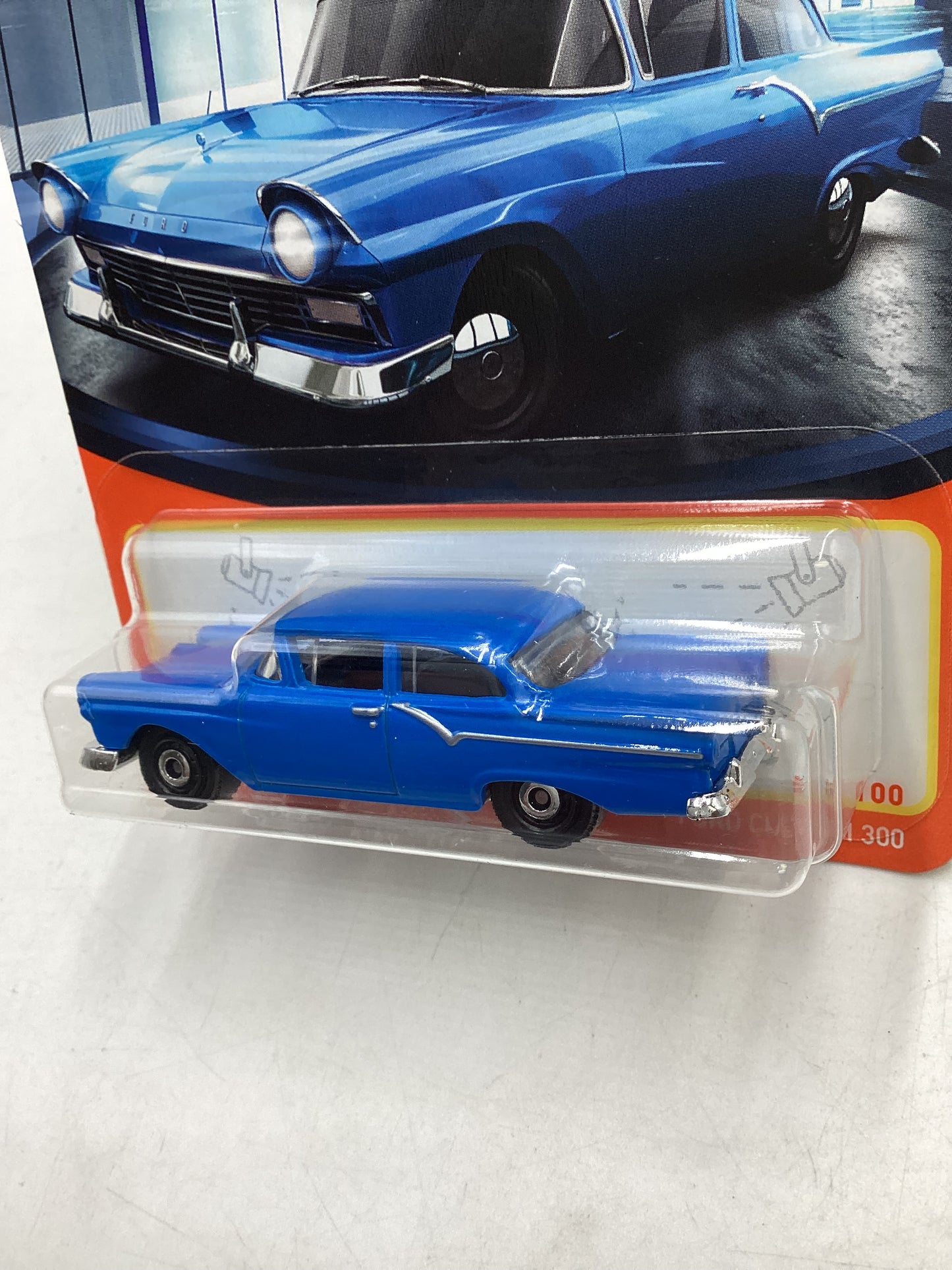 2024 Matchbox G Case #41 Ford Custom 300 Blue 211C