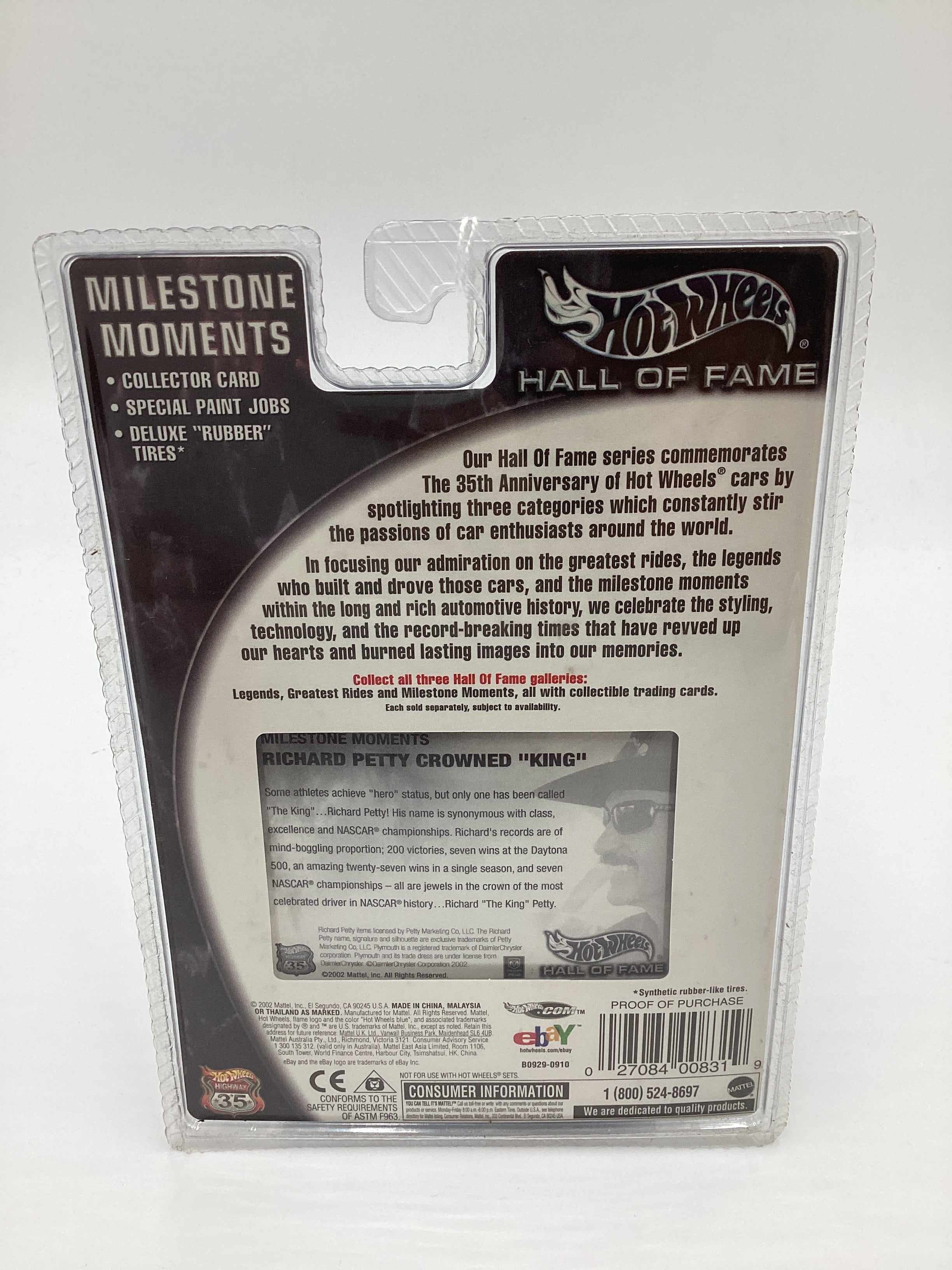 Hot Wheels Hall Of Fame Milestone Moments 67 Plymouth Richard