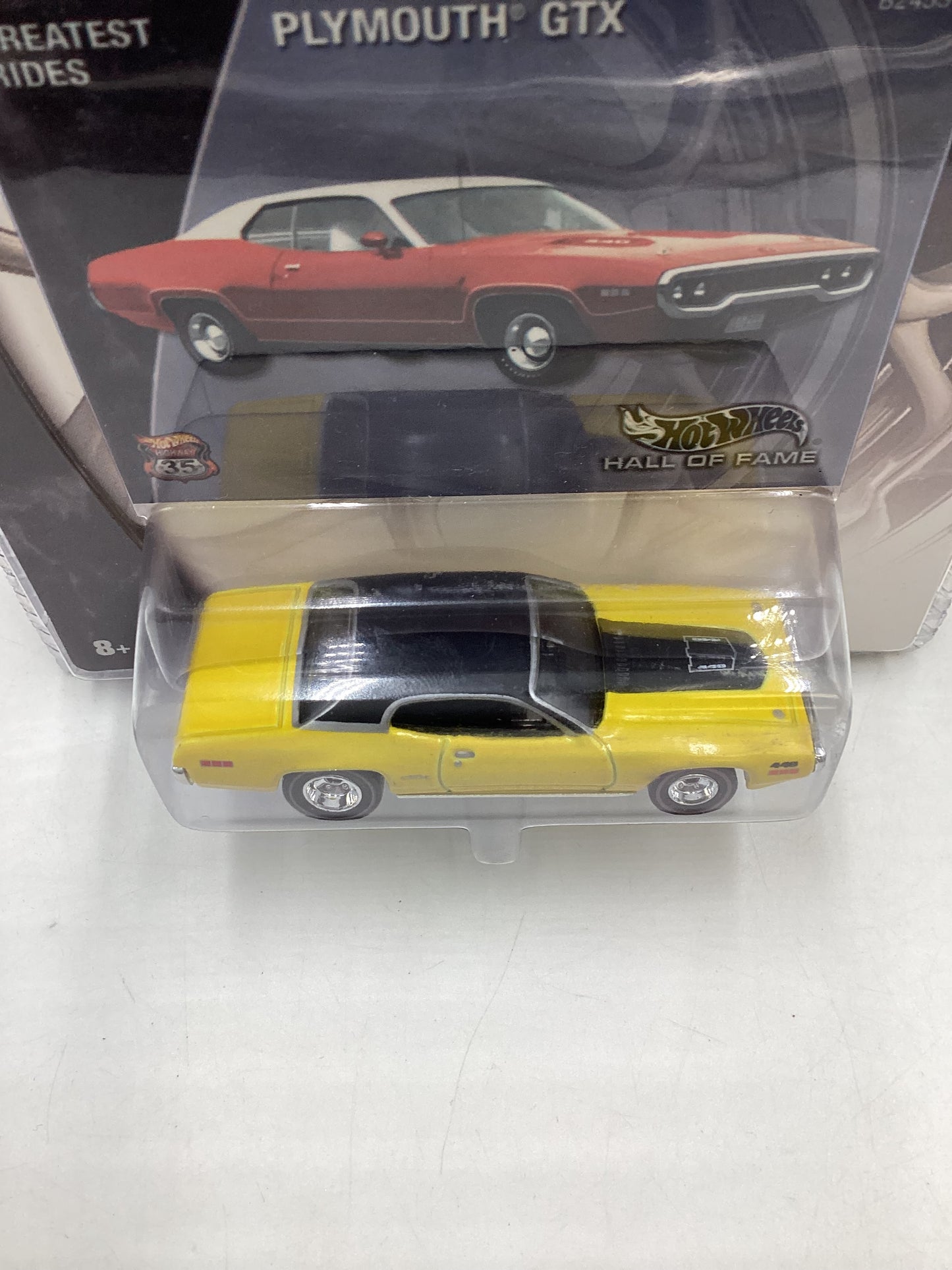 Hot Wheels Greatest Rides Hall of Fame Plymouth GTX Yellow