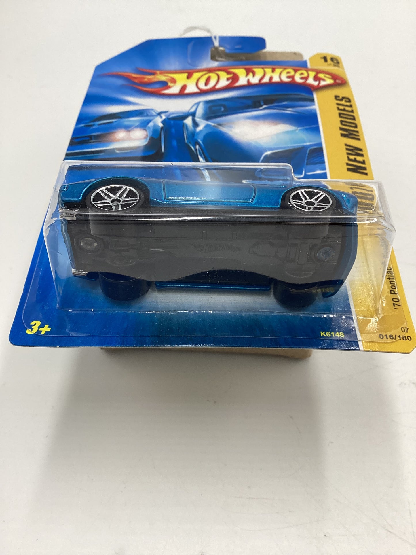 2007 Hot Wheels New Models #16 70 Pontiac Firebird Blue 55H