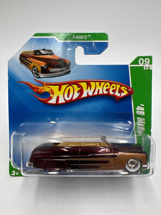 2009 Hot Wheels Super Treasure Hunt Short Card #51 49 Merc Brown W/Protector