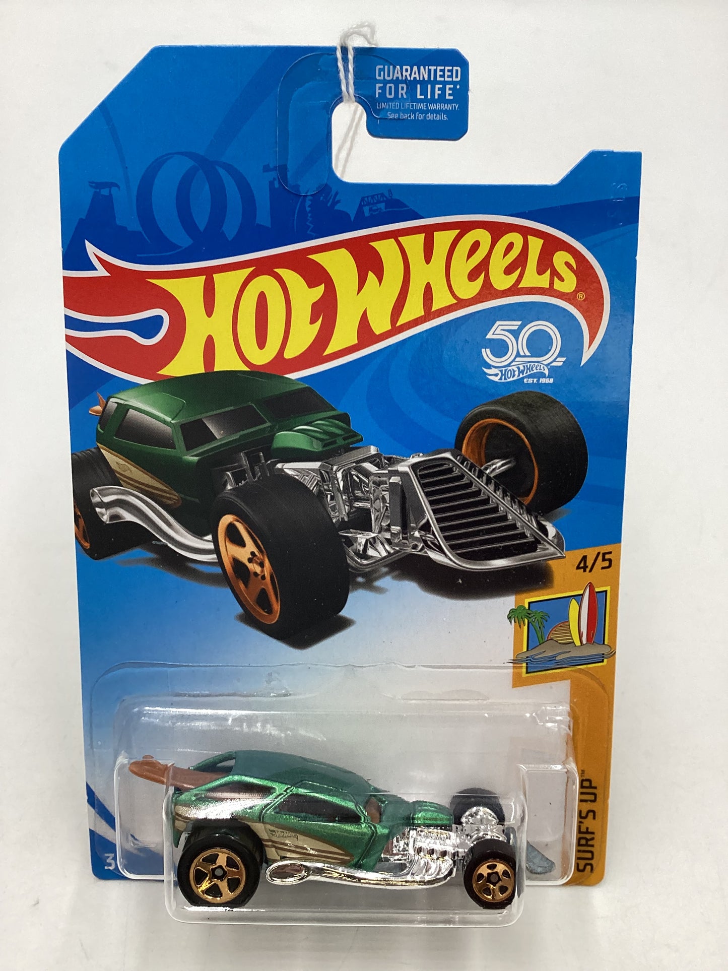 2018 Hot Wheels Kmart Exclusive Surf Crate Green 237D