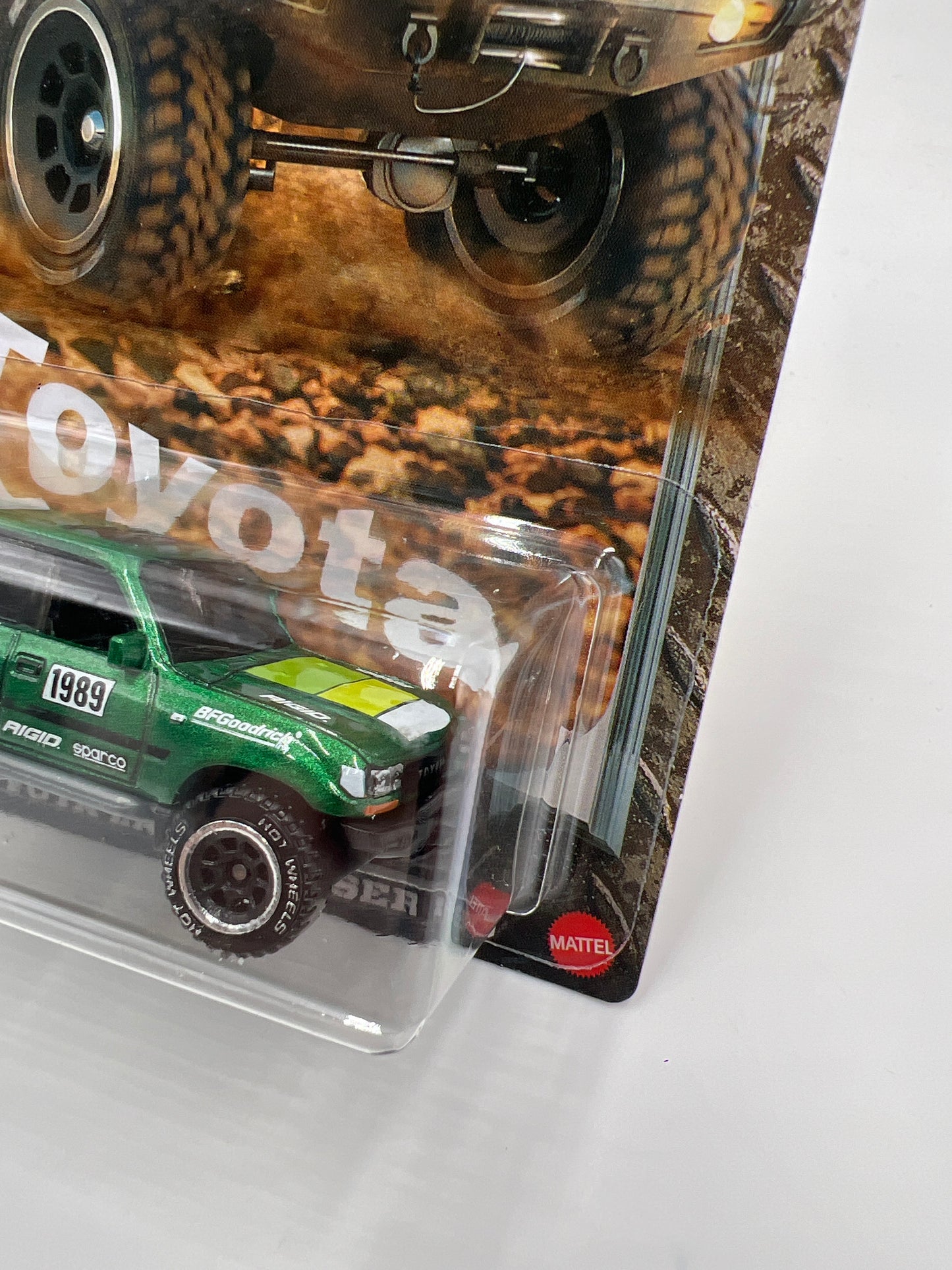 2025 Hot Wheels Silver Series Toyota Set #4 Toyota Land Cruiser 80 Green cracked blister 163D