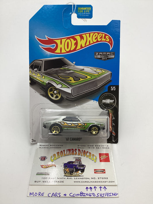 2017 Hot Wheels Camaro Fifty Zamac #18 1967 Camaro Walmart Exclusive 148C