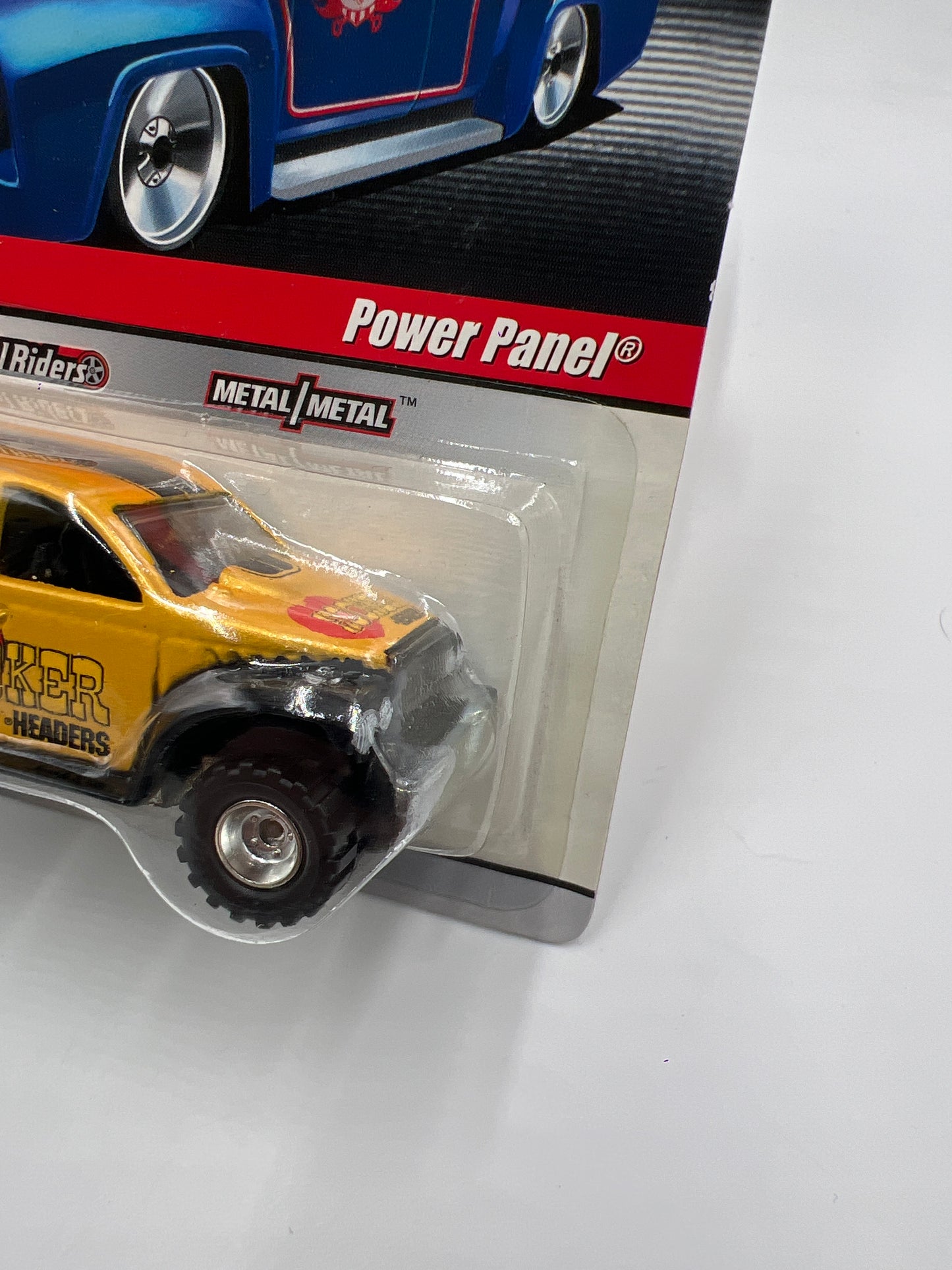 Hot Wheels Slick Rides #5 Power Panel Hooker Headers Yellow 242H