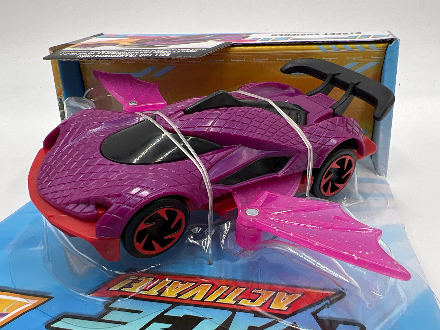 Hot Wheels 1/32 Scale Lets Race Activate Street Shrieker Purple