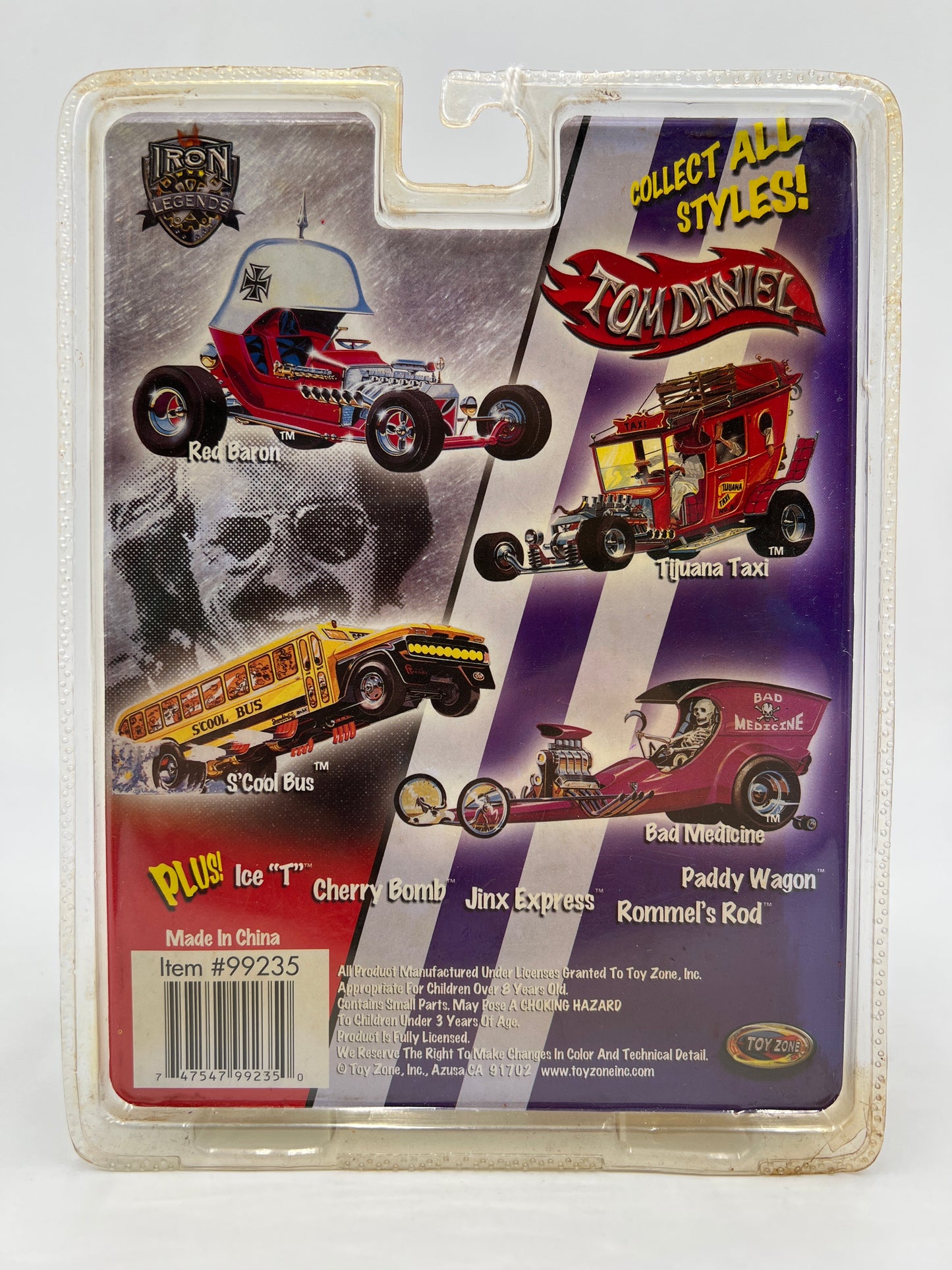 Toy Zone Tom Daniel Tijuana Taxi 1/43 Scale